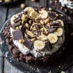Banana Cream Pie…with Chocolate and Peanuts