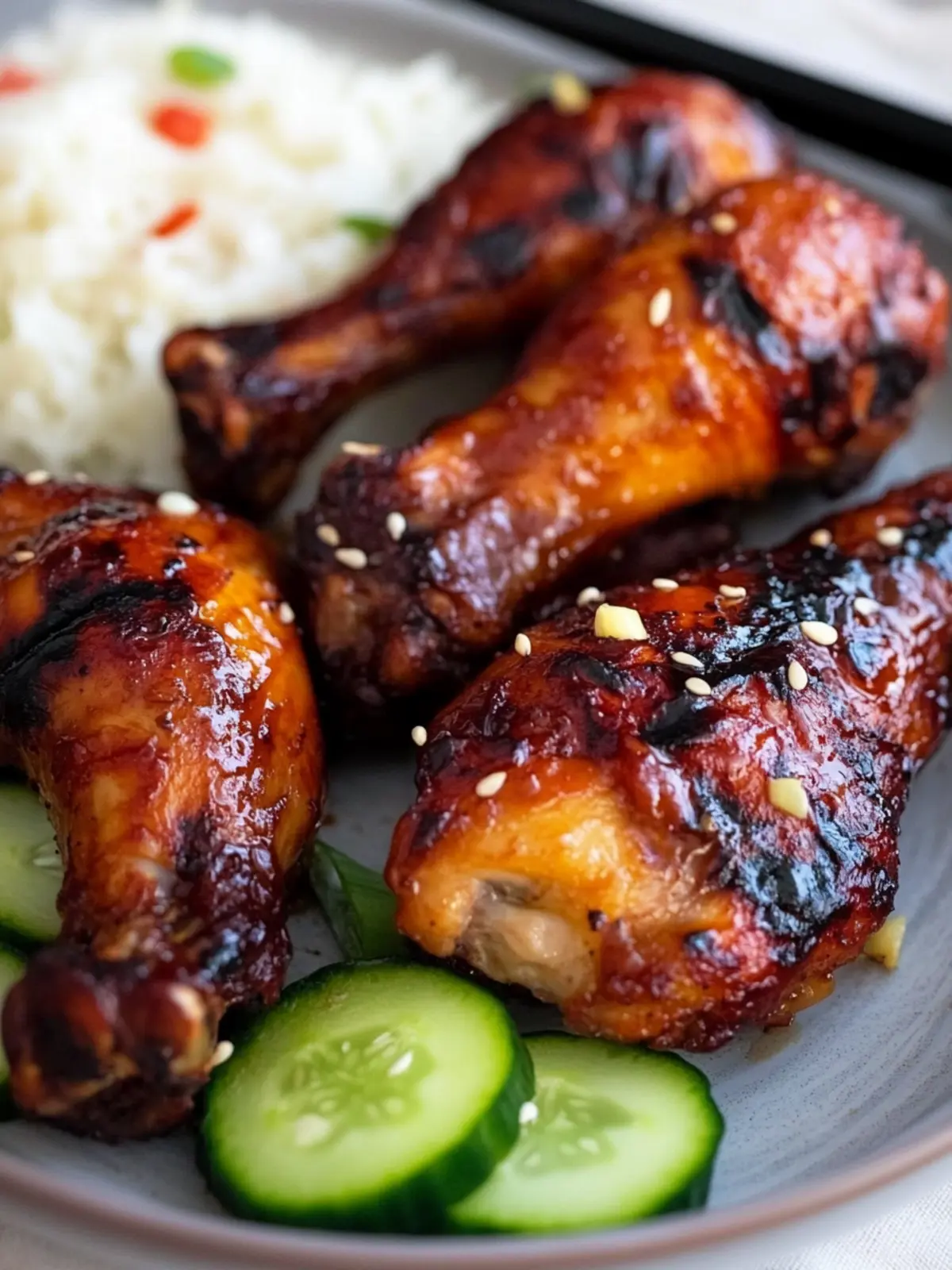 Savory Kalbi Chicken Legs in Air Fryer for Perfect Flavor 2 Kalbi Chicken Legs in Air Fryer