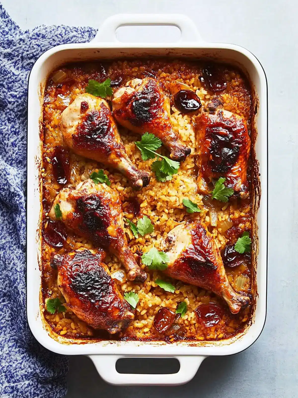 Chicken and Chilli Jam Tray Bake