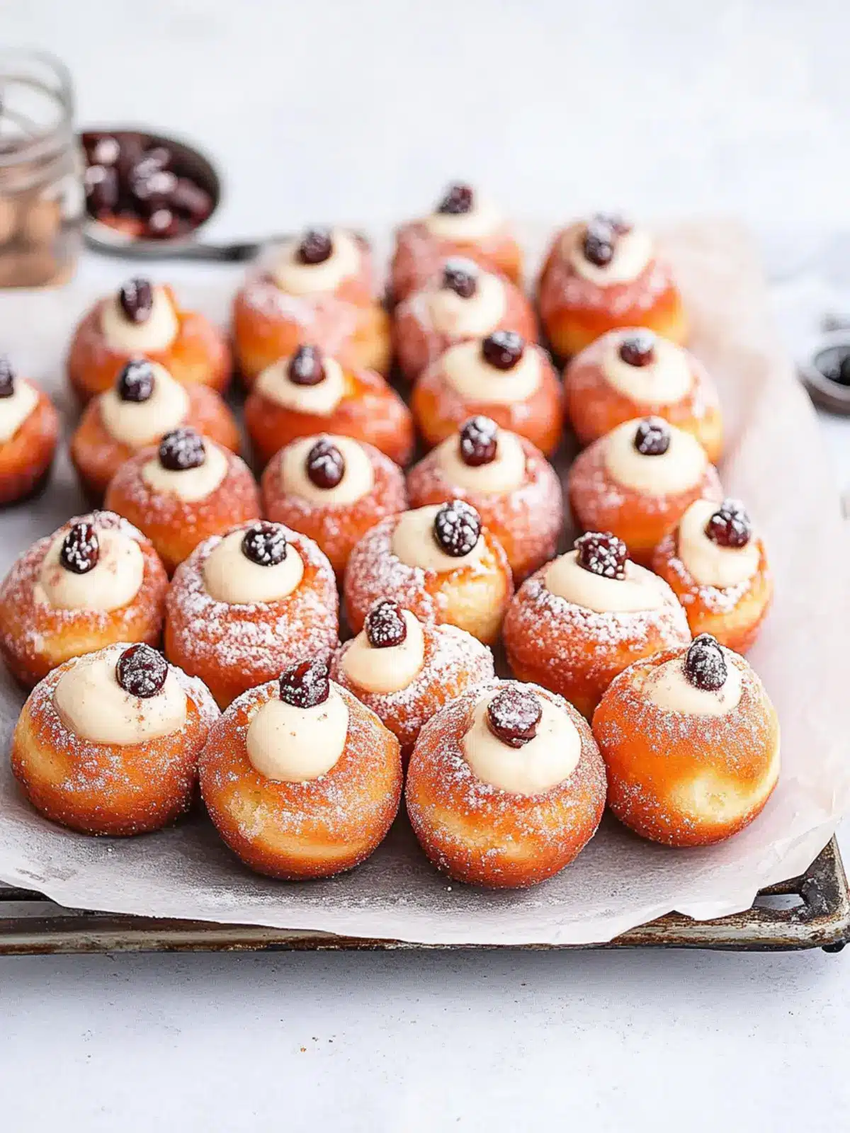 Mini Pastry Cream Filled Brioche Doughnuts That Wow Your Tastebuds 3 Mini Pastry Cream Filled Brioche Doughnuts