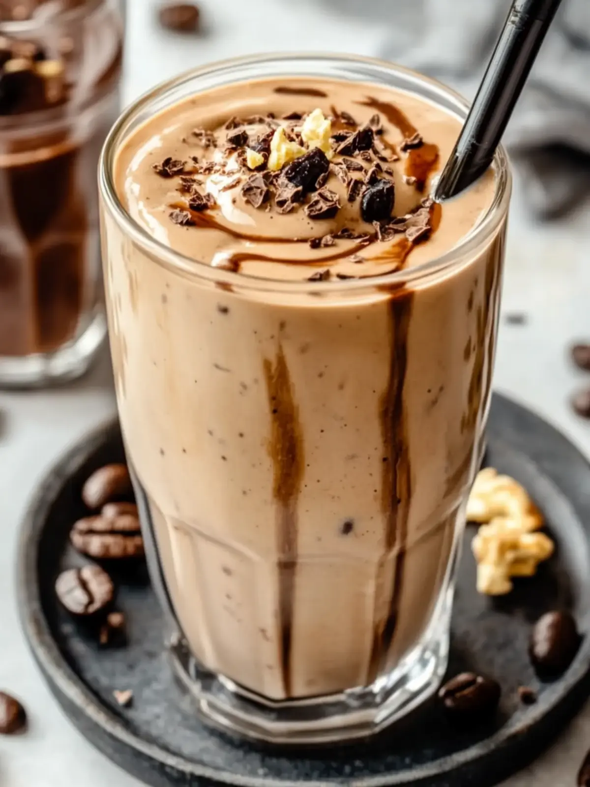 Delicious Tahini Chocolate Coffee Date Shake for Energy Boost 3 Tahini Chocolate Coffee Date Shake