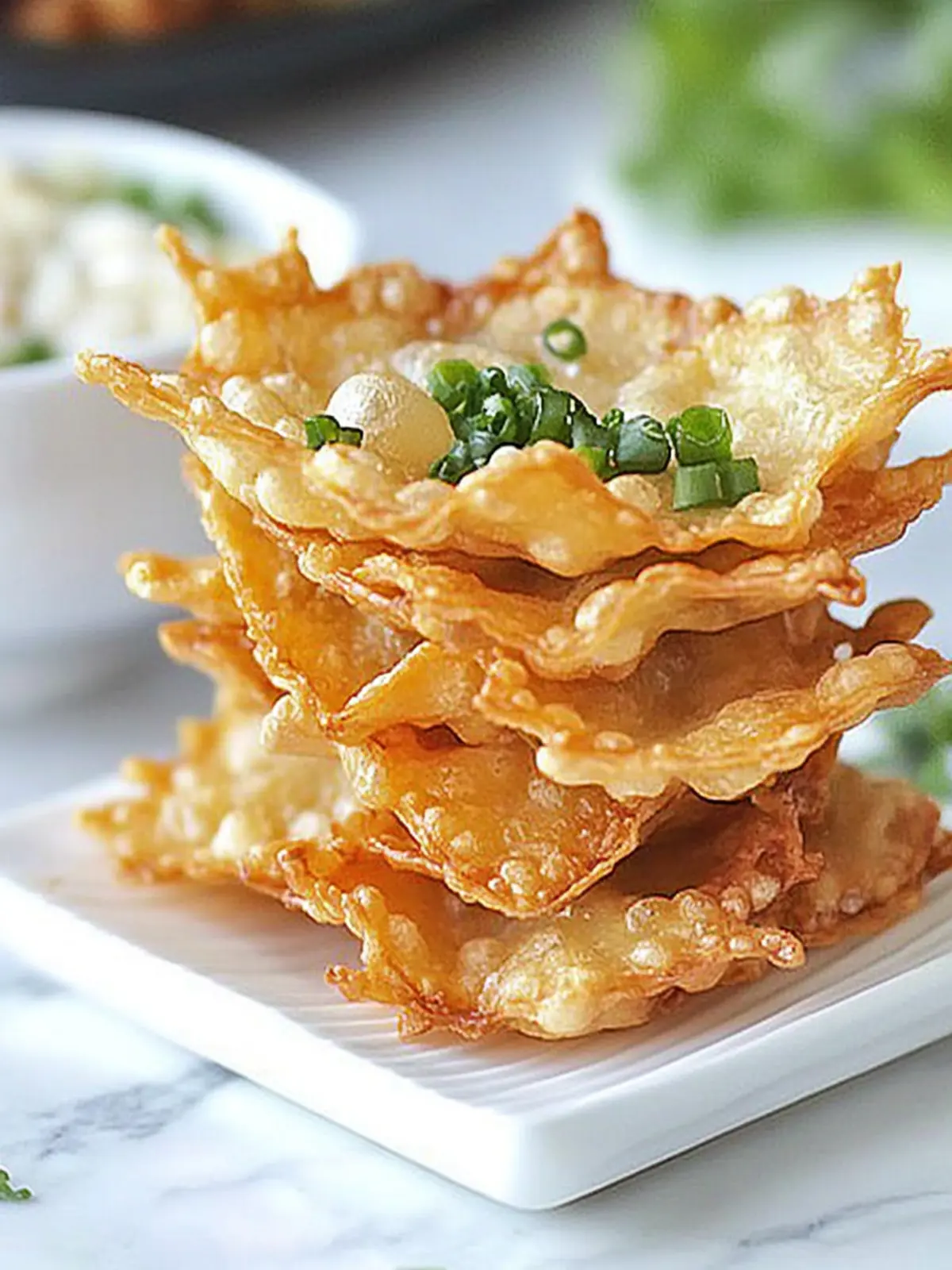 Crispy Shrimp Wonton Chips for a Flavorful Snack Attack 2 Shrimp Wonton Chips