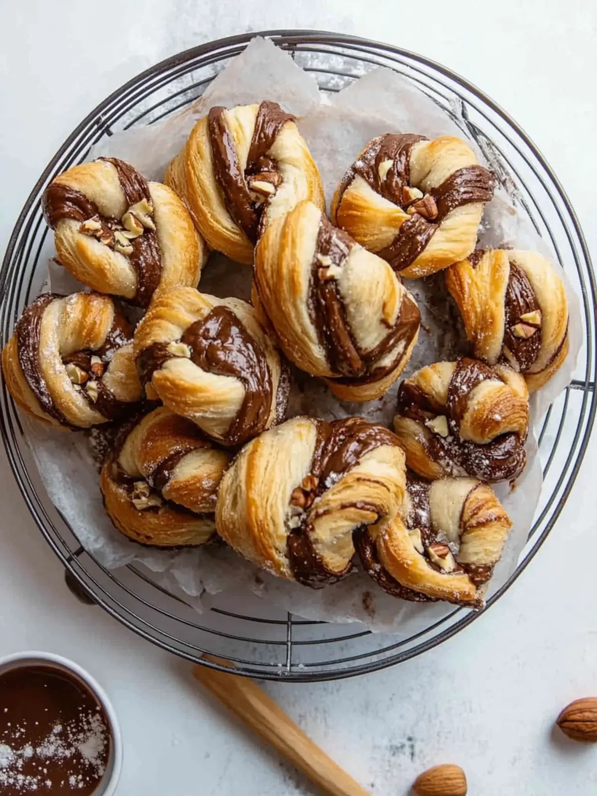 Irresistible Chocolate Hazelnut Twists for Sweet Joy 4 Chocolate Hazelnut Twists