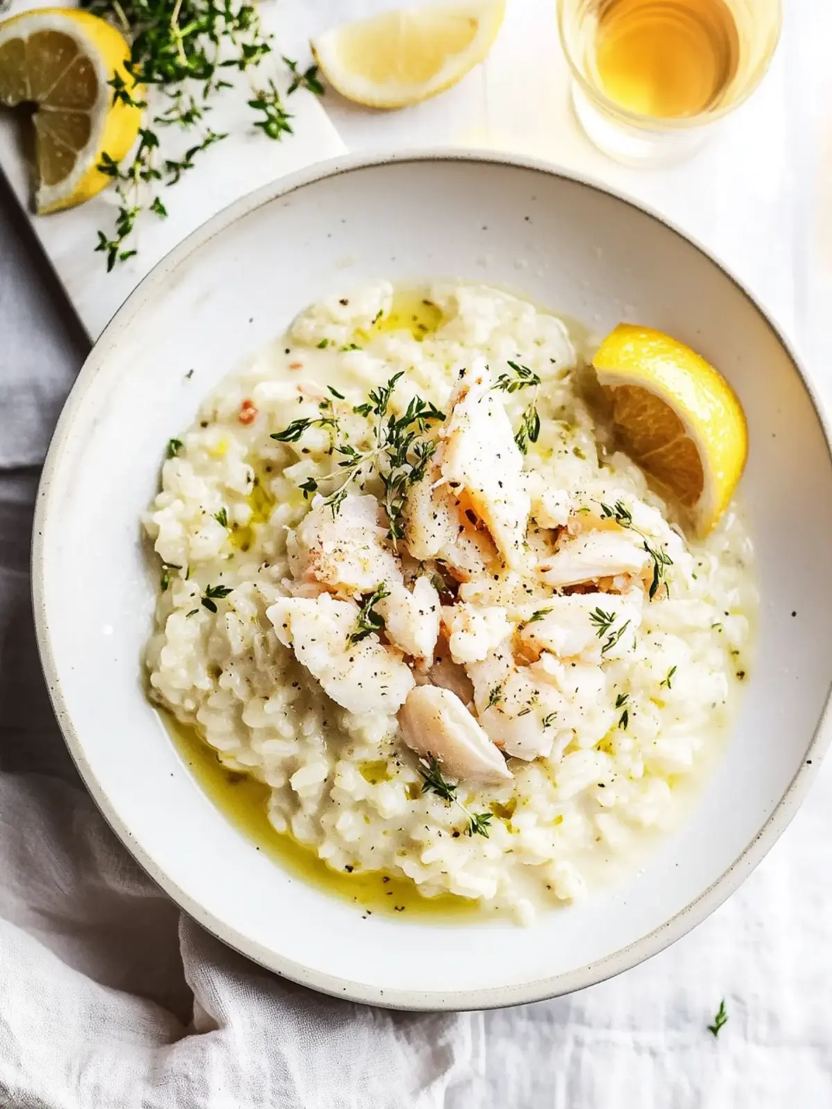 Crab Risotto with Garlic Wine Sauce: A Luxurious Dinner Delight 2 Crab Risotto (with a garlic wine sauce)