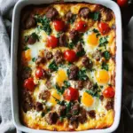 Savory Easy Make-Ahead Sausage & Egg Breakfast Casserole 7 Easy Make-Ahead Sausage & Egg Breakfast Casserole