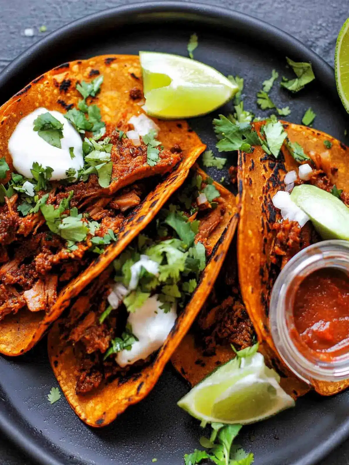 Meaty and Delicious Vegan Birria Tacos