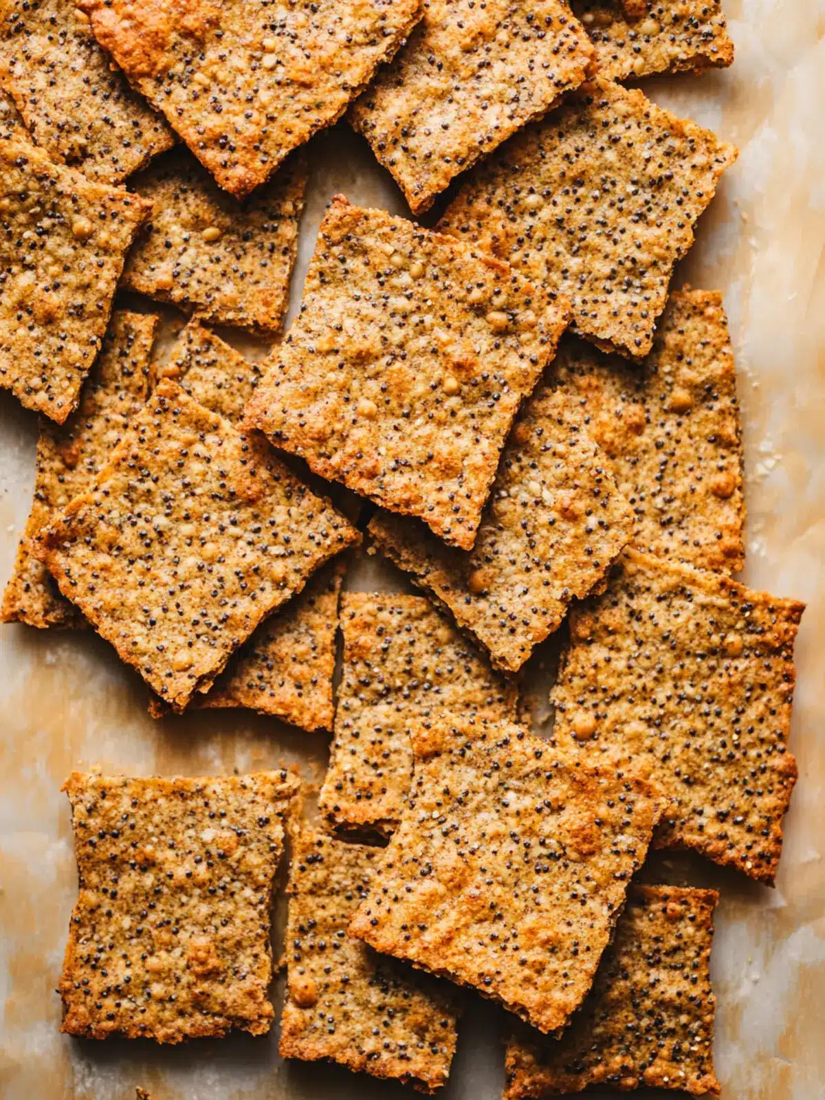 Chickpea Seed Crackers
