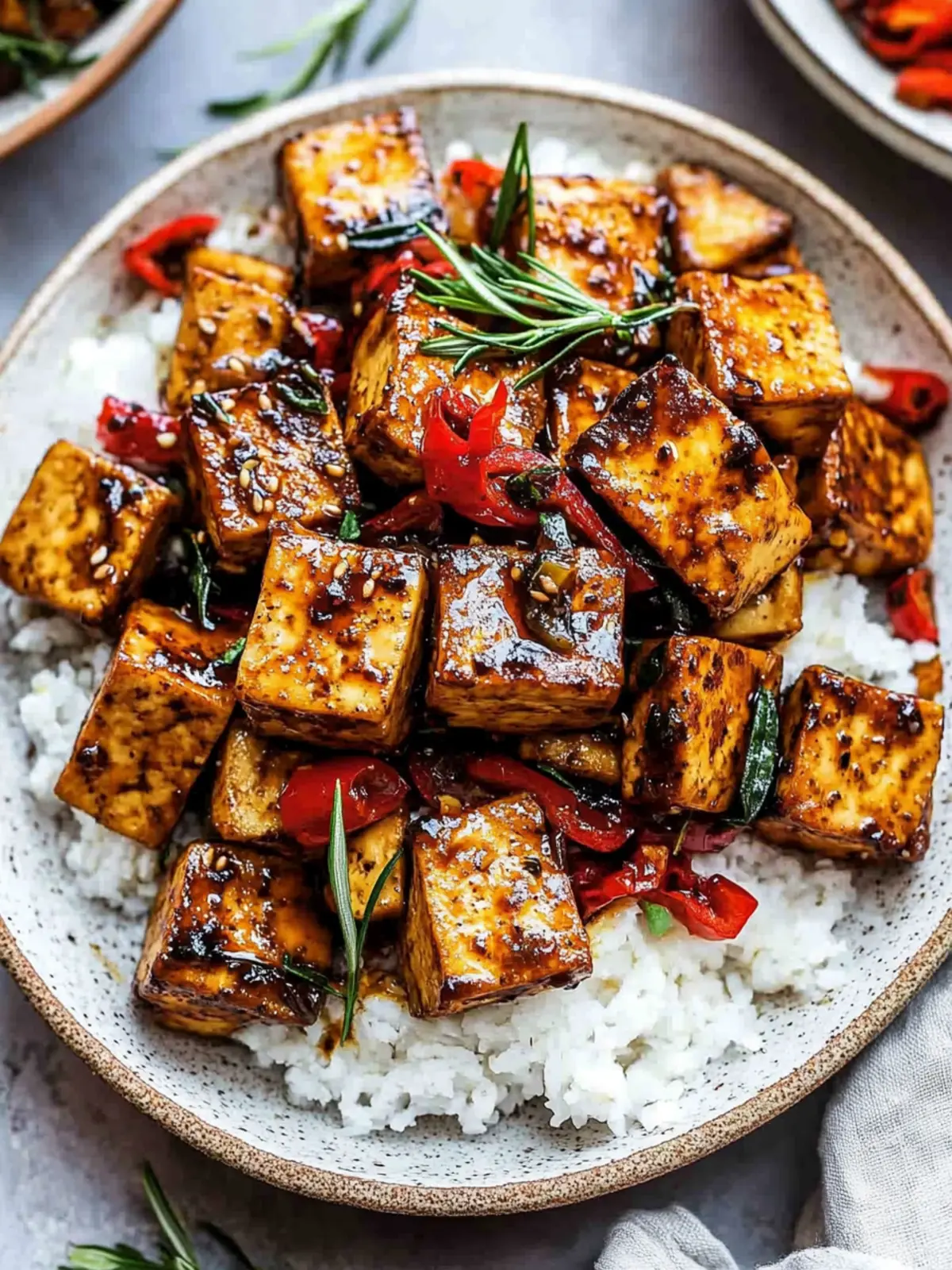 Savory Balsamic Tofu: A Flavorful Twist on Traditional Dishes 2 Balsamic Tofu