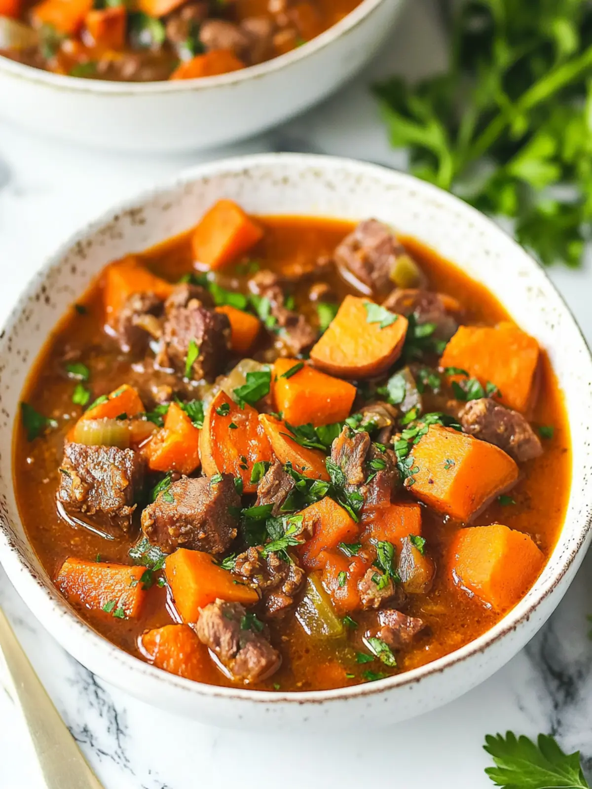 Hearty Sweet Potato Beef Stew for Cozy Nights In 3 Sweet Potato Beef Stew