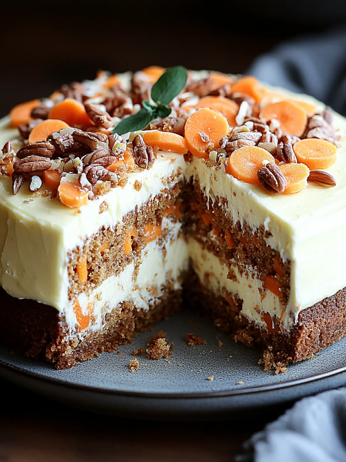 Carrot Cake Cheesecake