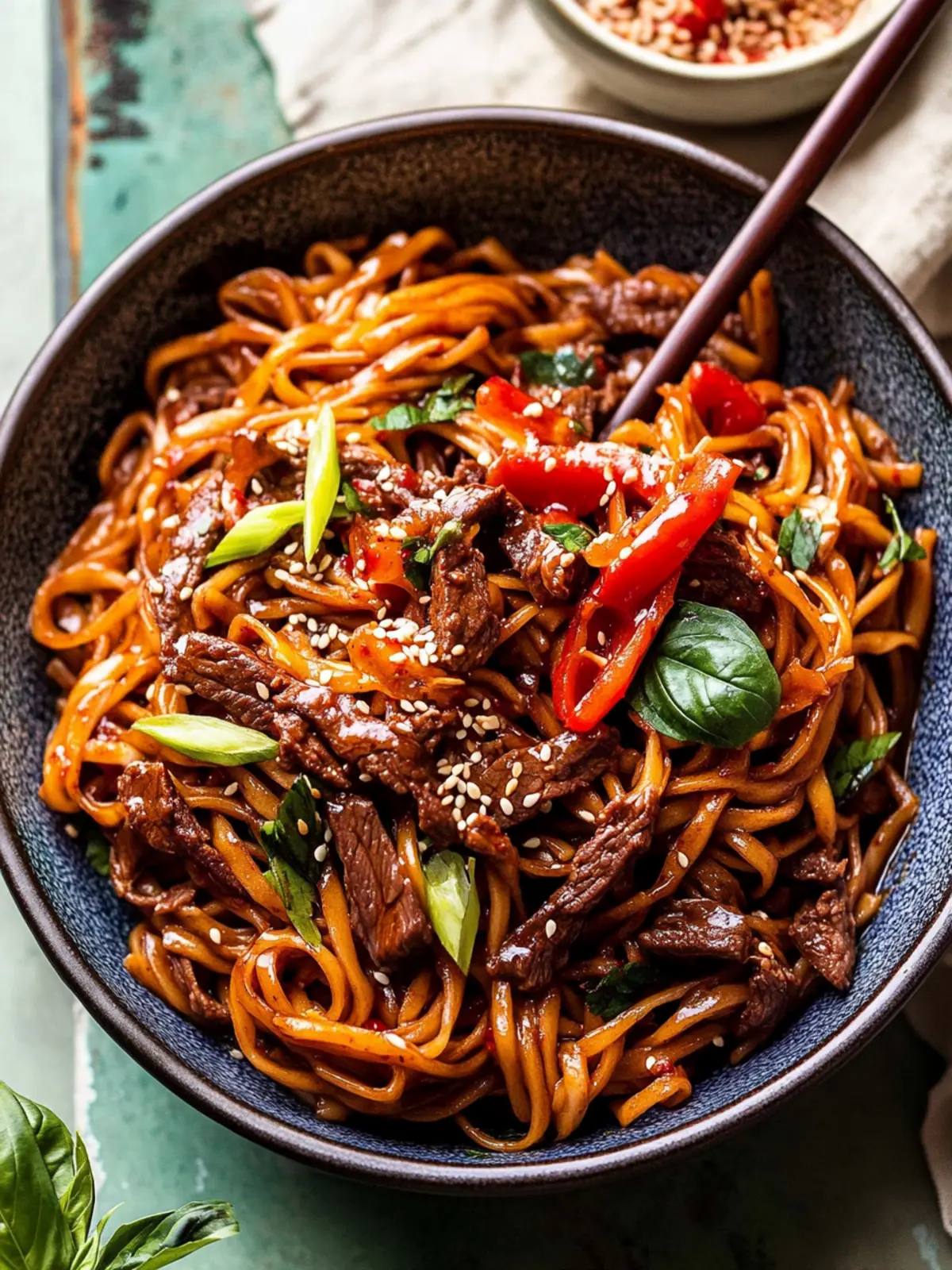 Savor 20 Minute Korean Beef Sesame Noodles for a Quick Feast 2 20 Minute Korean Beef Sesame Noodles