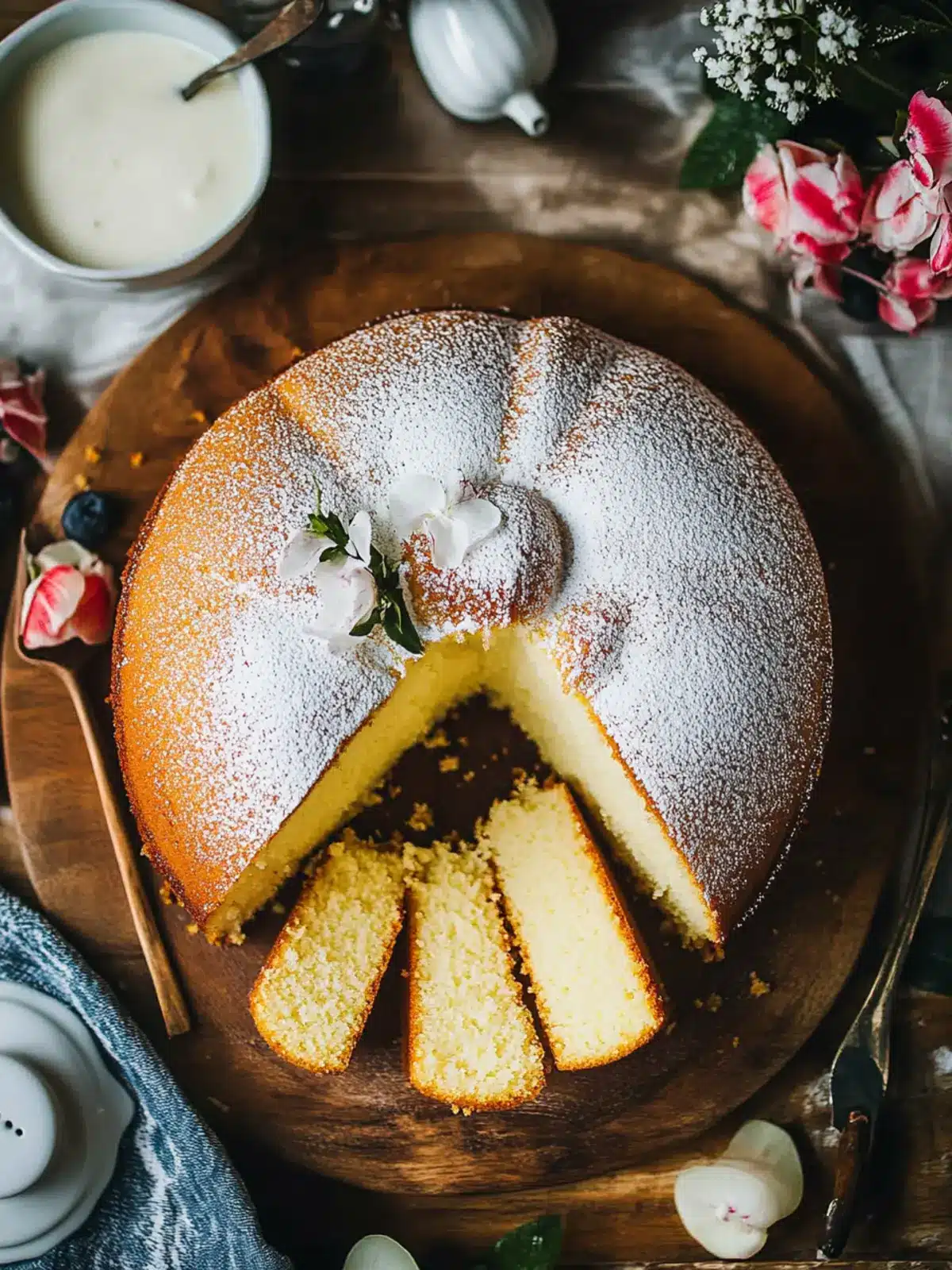 Decadent Sour Cream Pound Cake: Moist & Easy to Make 4 Sour Cream Pound Cake