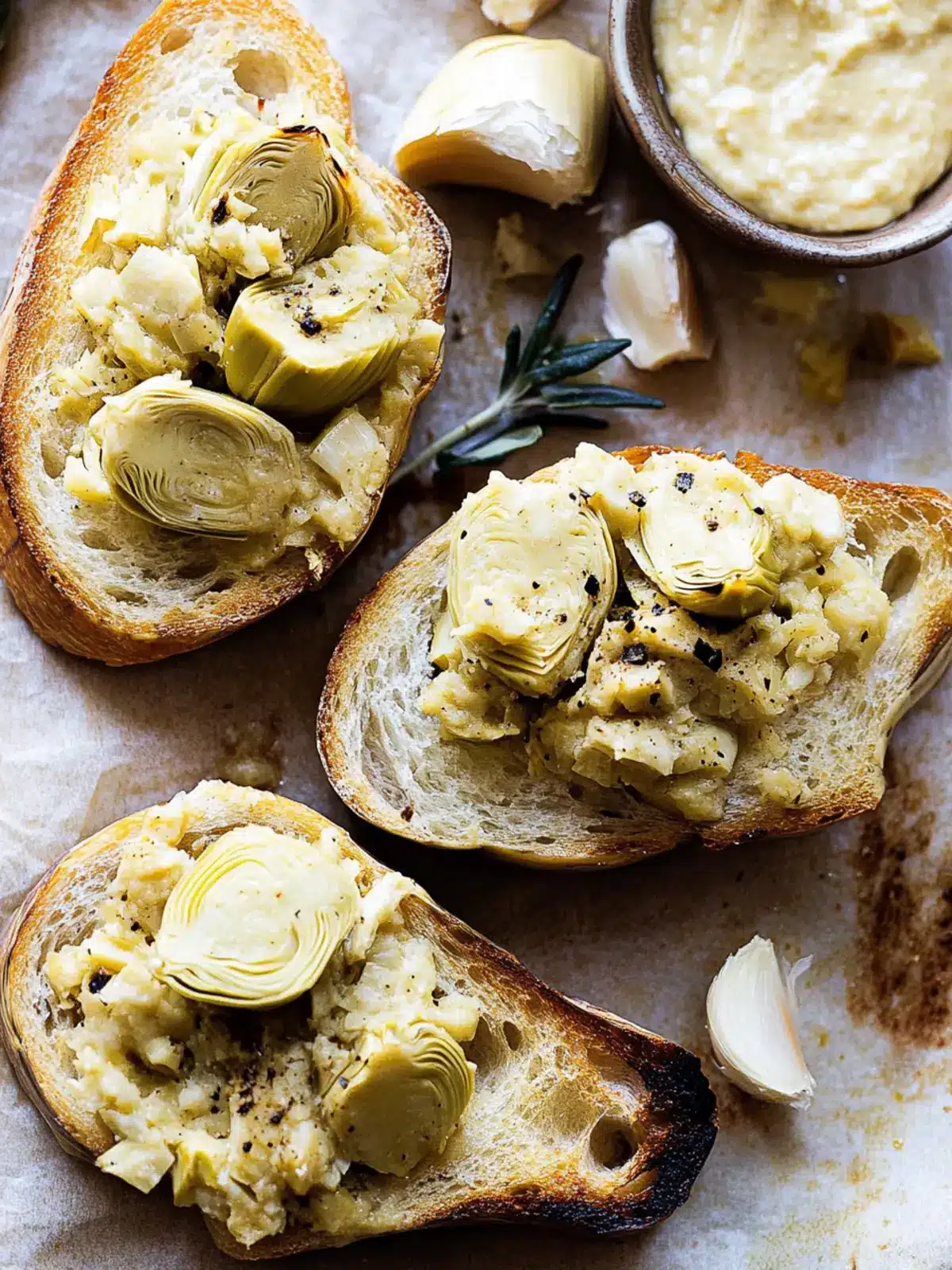 Artichoke Bruschetta