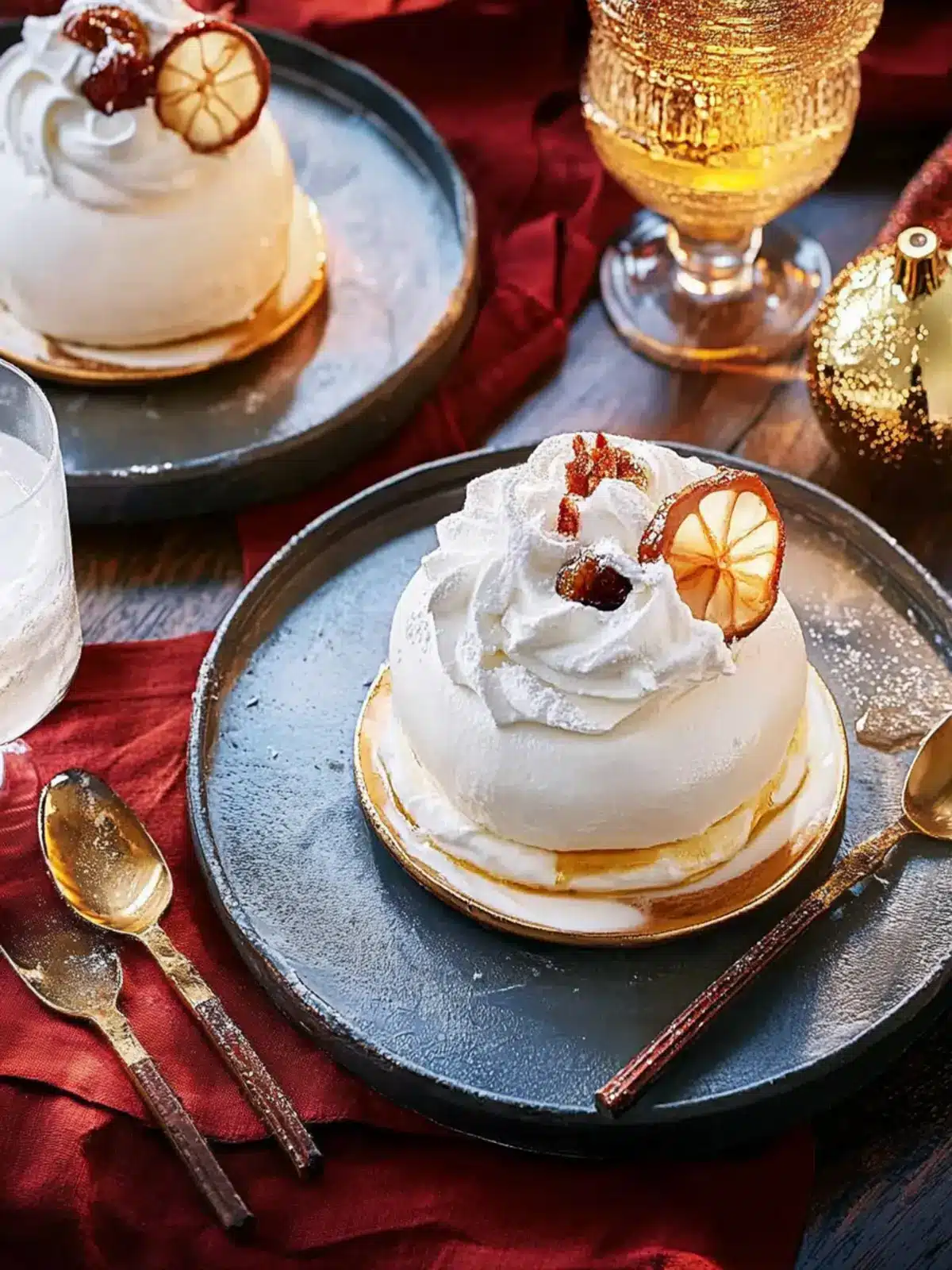 Delightful White Christmas Pavlovas Perfect for Holiday Celebrations 2 White Christmas Pavlovas