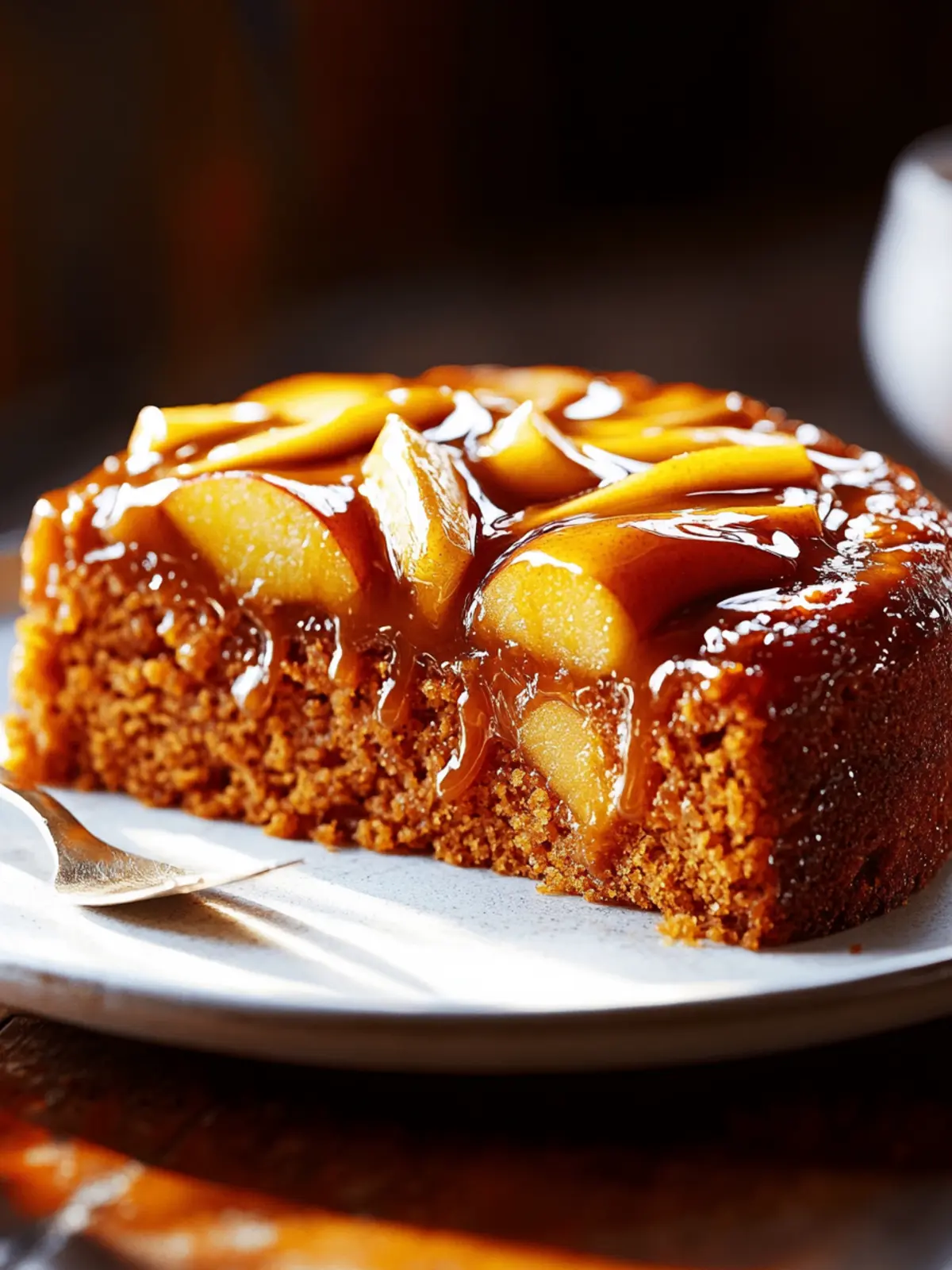 Caramel Apple Upside-Down Pumpkin Cake for Cozy Nights 2 Caramel Apple Upside-Down Pumpkin Cake
