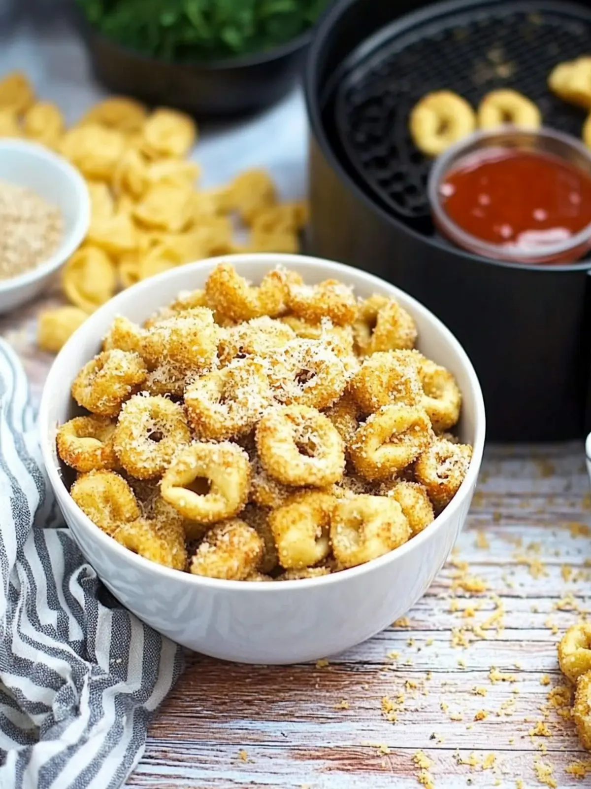 Cheesy and Crispy Air Fryer Tortellini Magic in Minutes 3 Cheesy And Crispy Air Fryer Tortellini