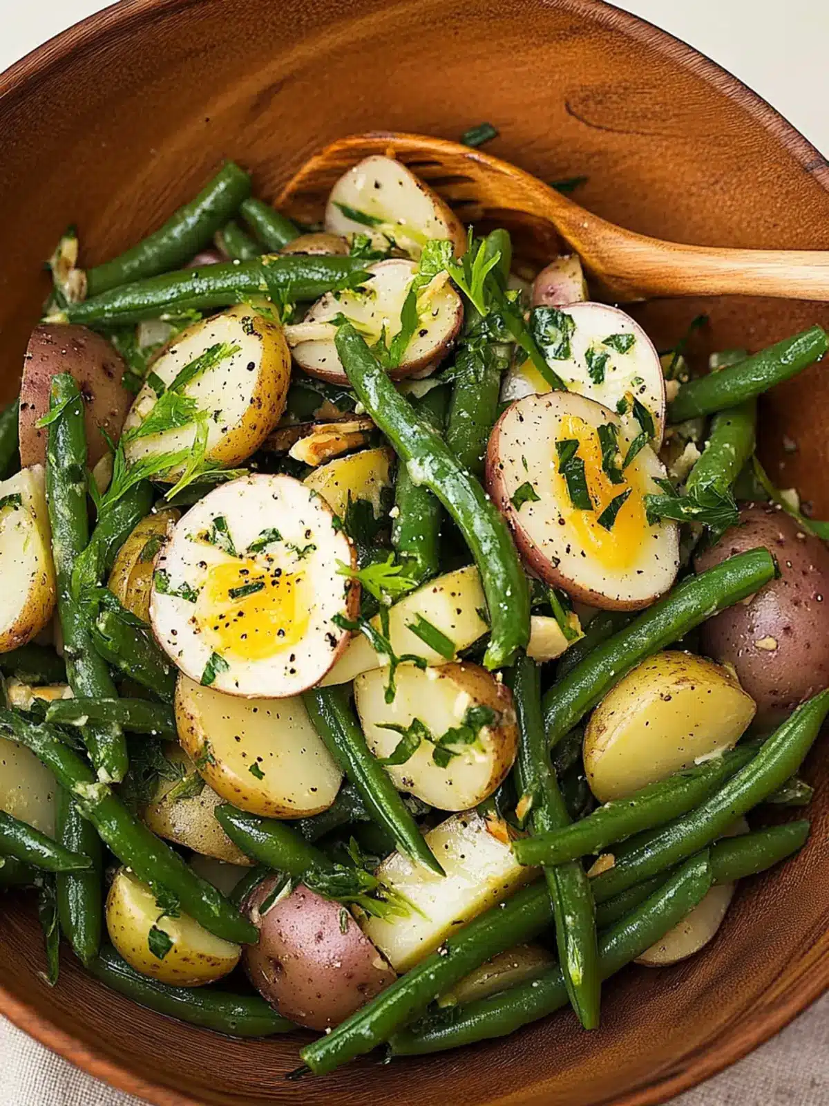 French Potato and Green Bean Salad