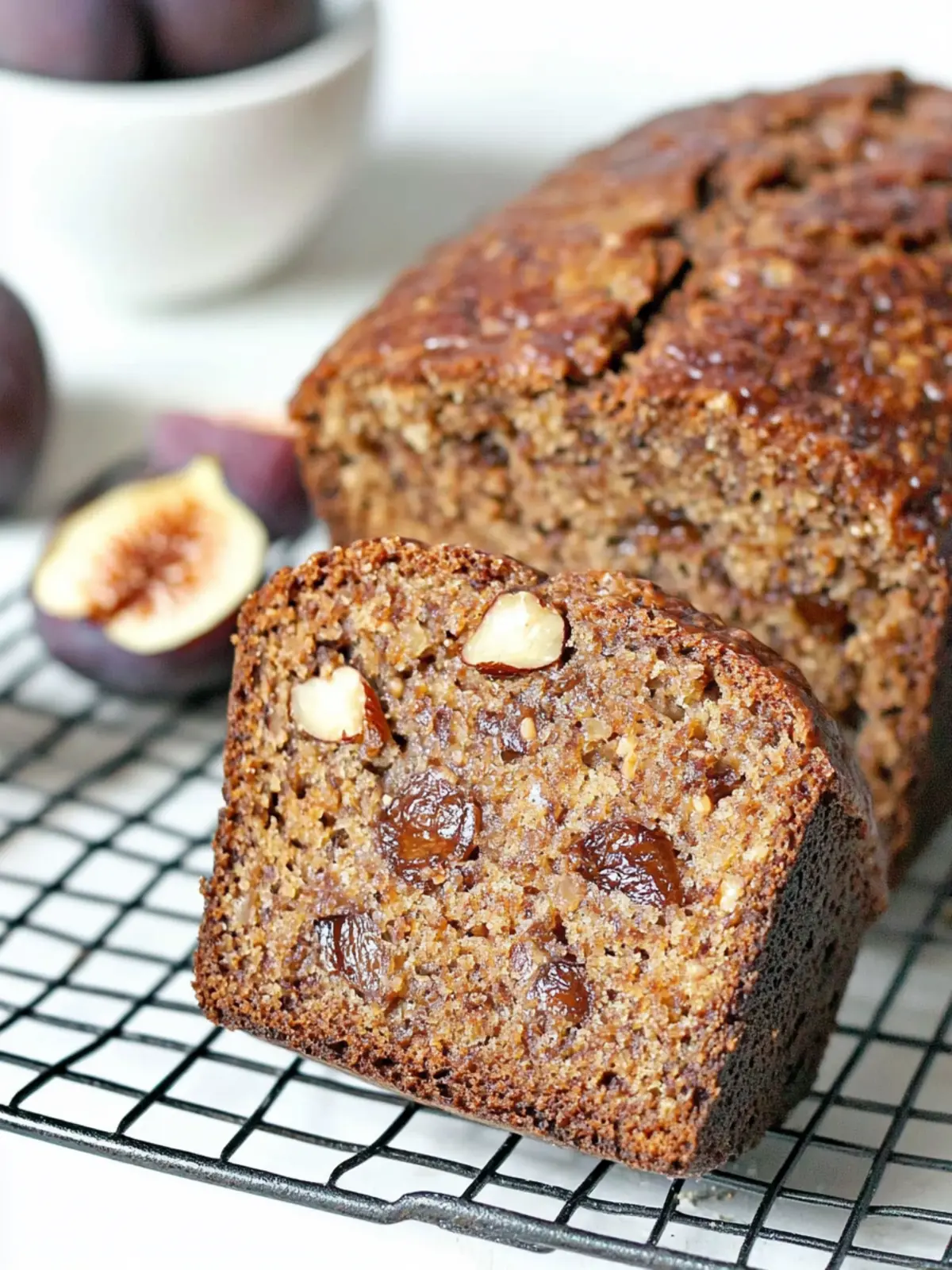 Fig & Date Nut Bread