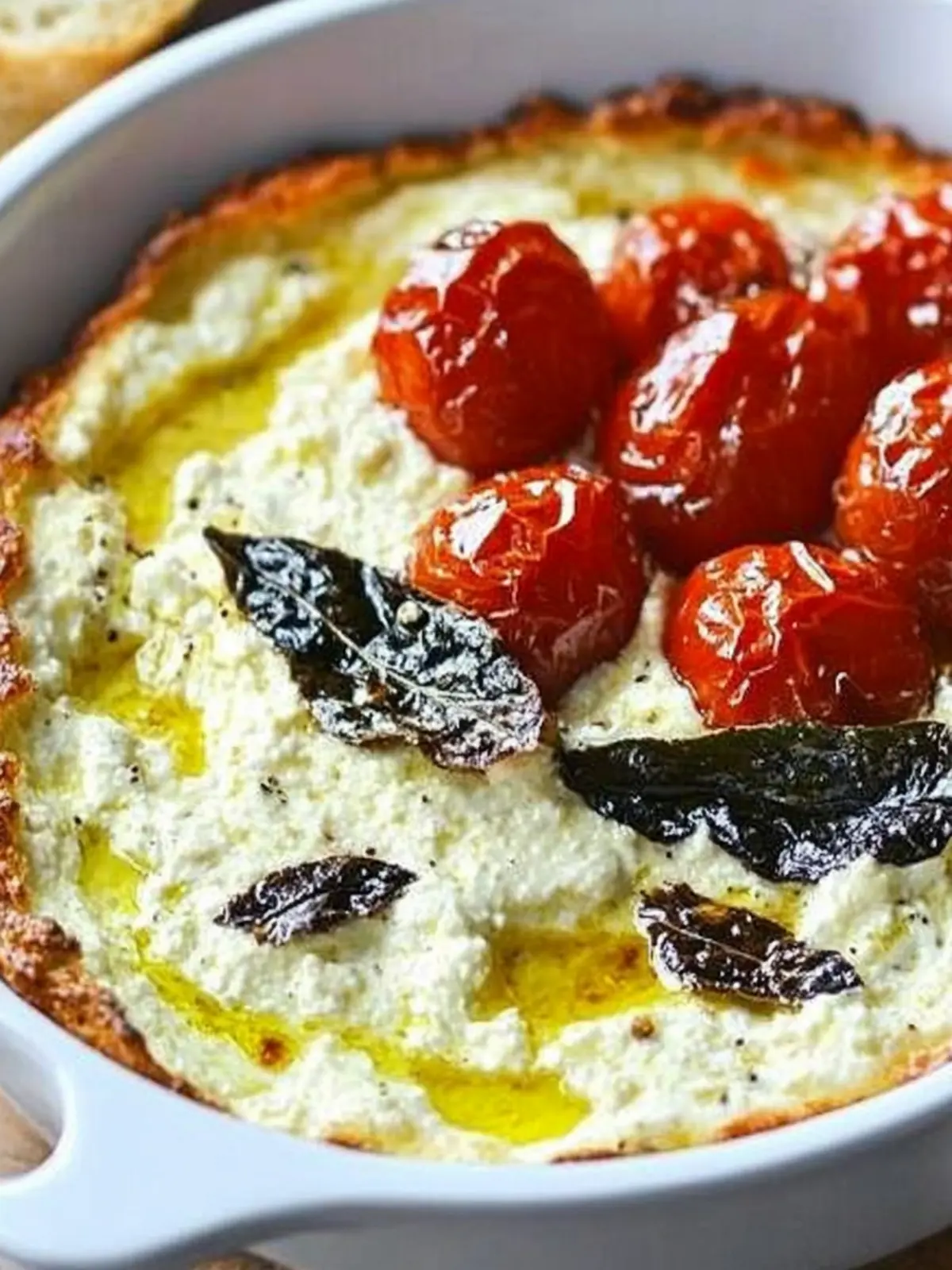 Baked Ricotta Dip with Roasted Tomatoes for Cozy Nights 5 Baked Ricotta Dip