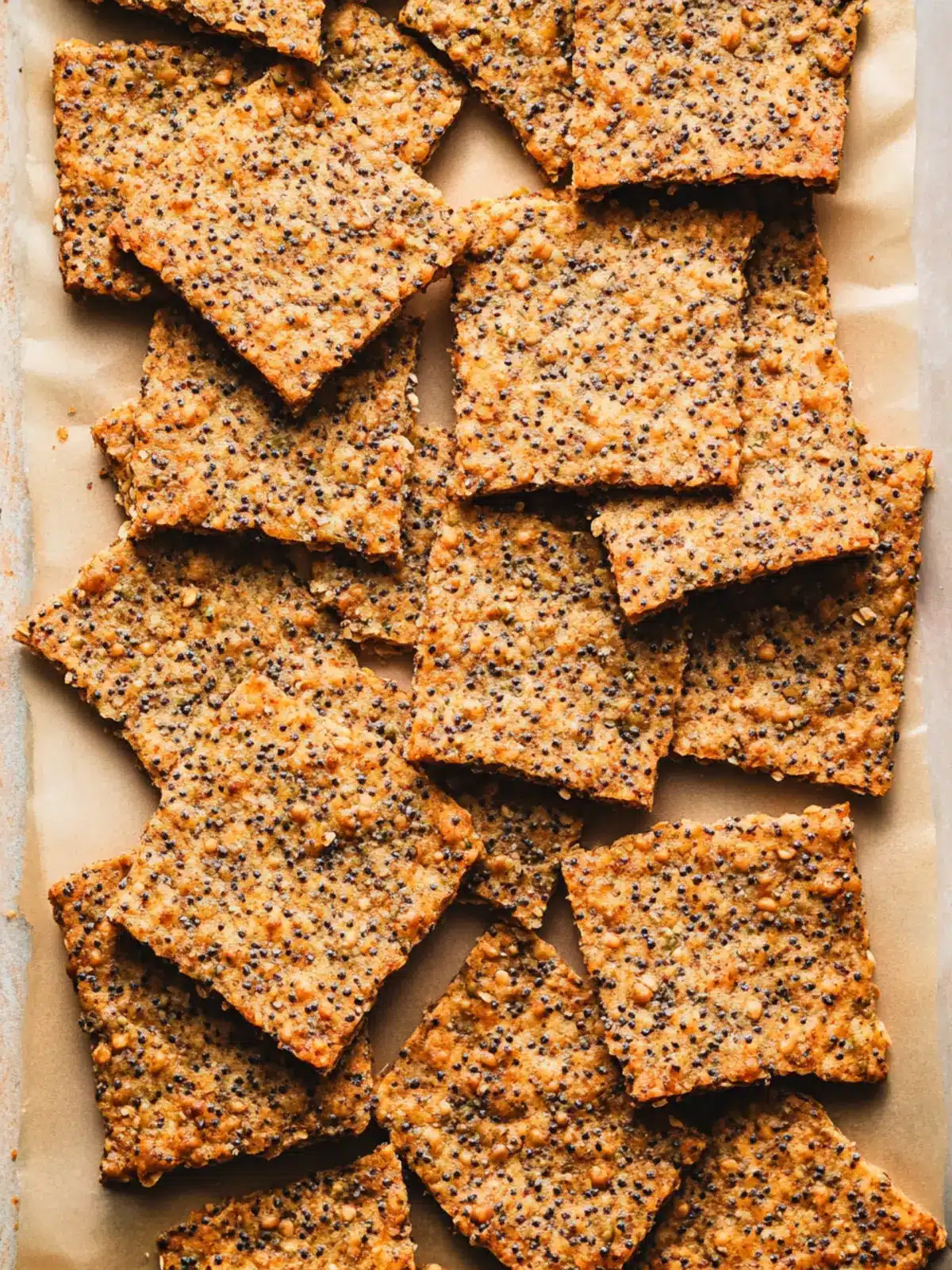 Chickpea Seed Crackers