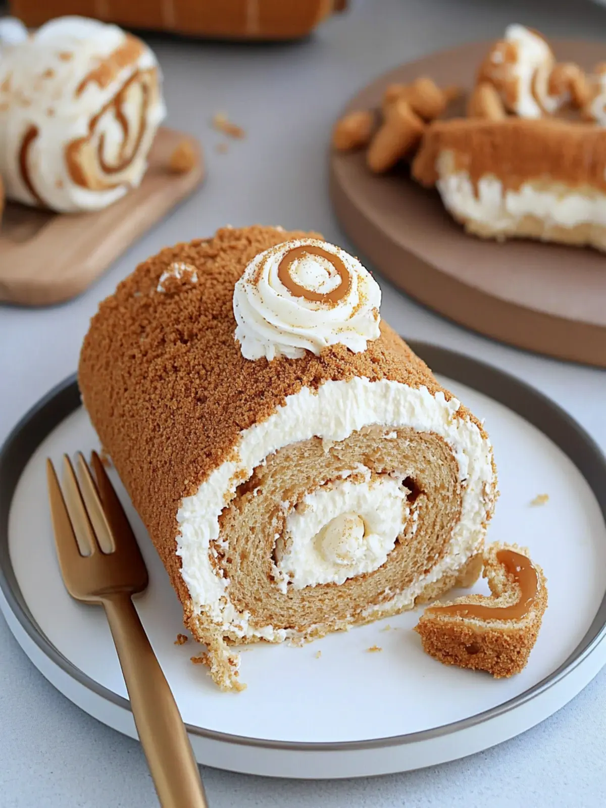Irresistible Biscoff Swiss Roll for Blissful Baking Days 5 Biscoff Swiss Roll