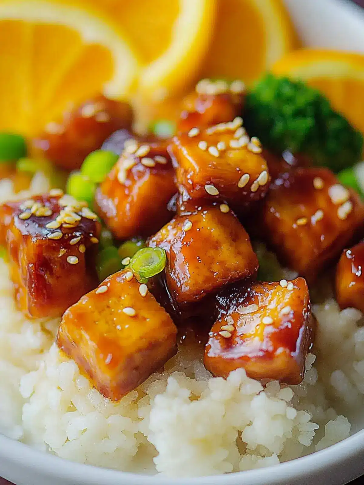 Crispy Orange Tofu: A Flavor Explosion You Can’t Resist 3 ORANGE TOFU