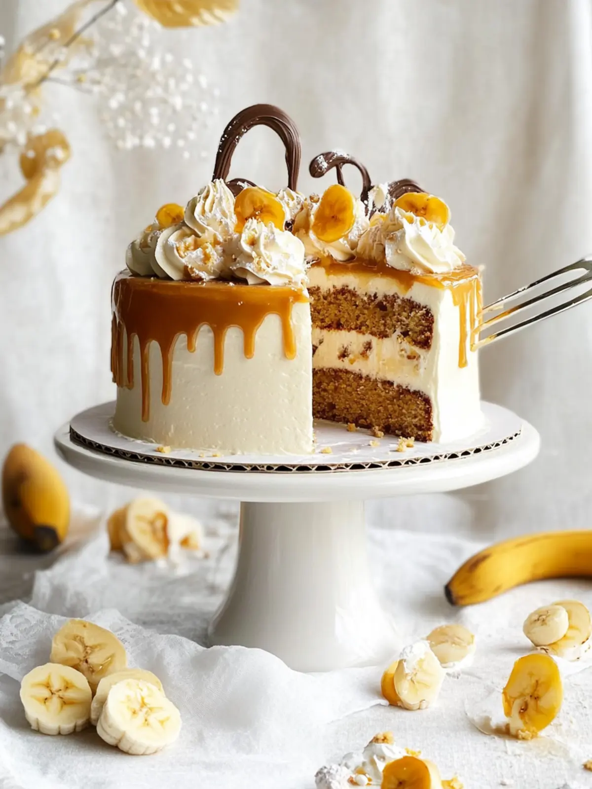 Decadent Vegan Banoffee Cake to Satisfy Your Sweet Cravings 2 Vegan Banoffee Cake