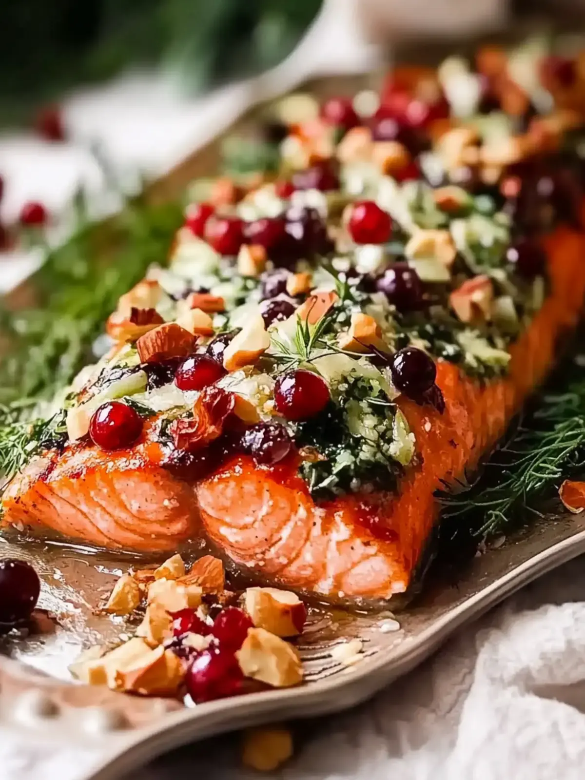 Christmas Baked Salmon