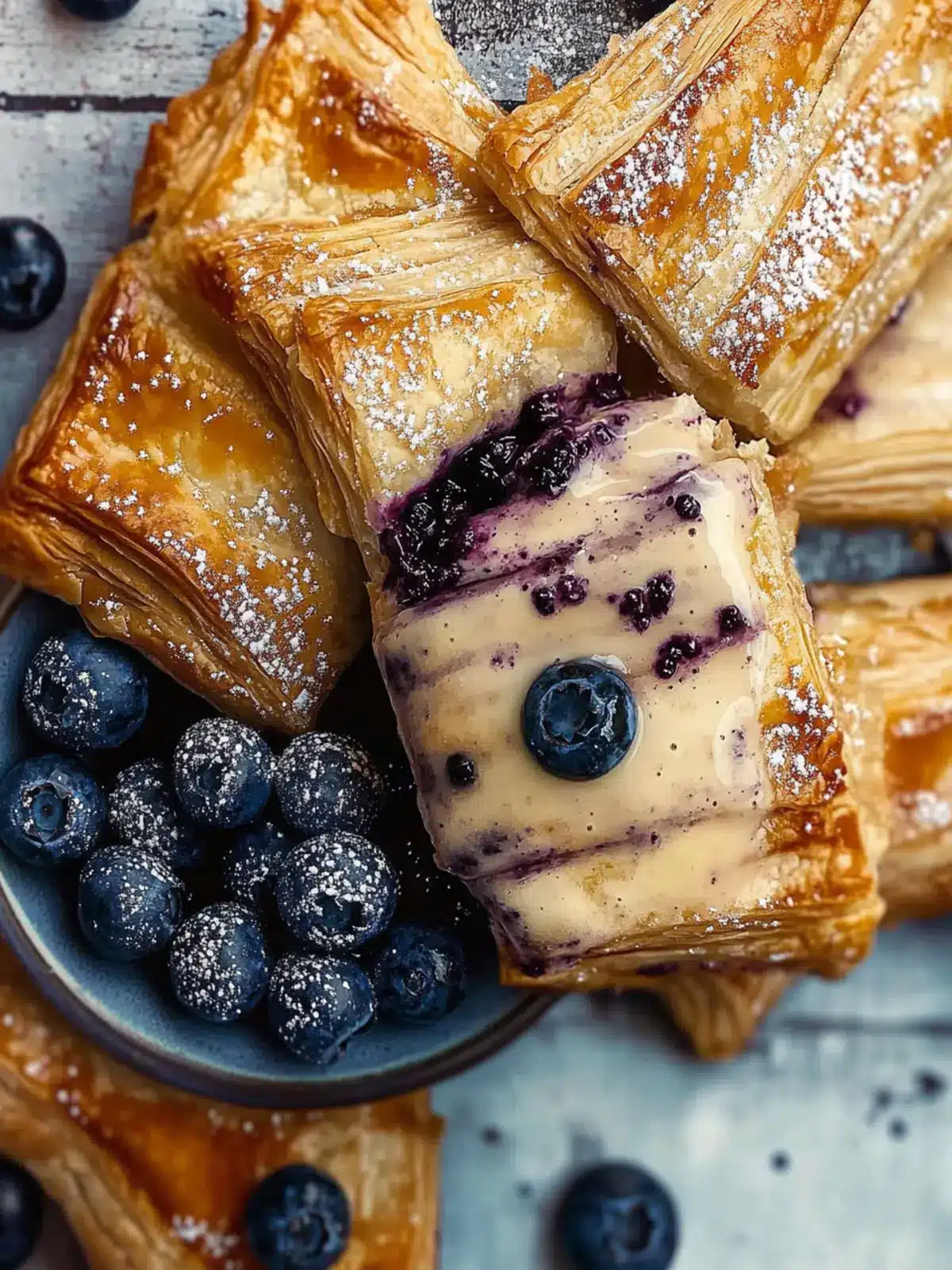 Blueberry Toaster Strudels