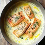 Salmon in Creamy Dill Sauce