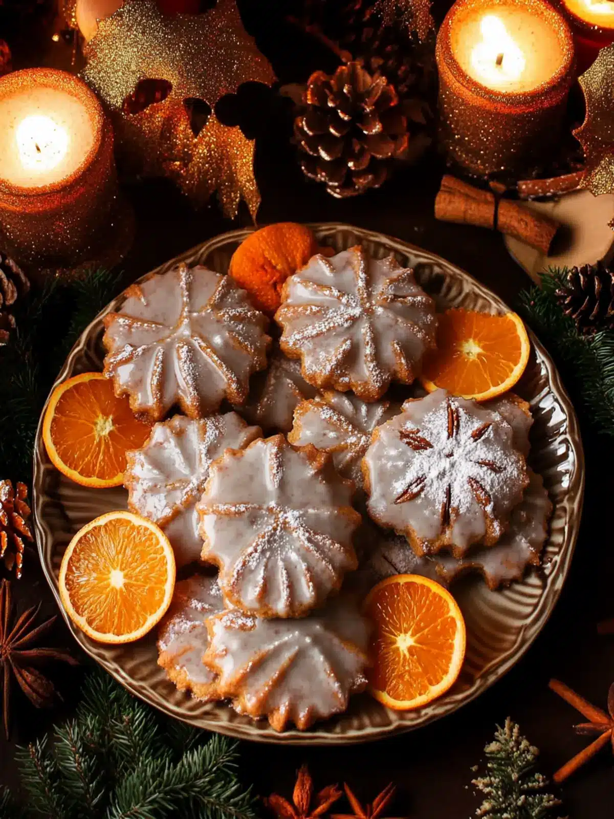 Orange Clove Christmas Cookies
