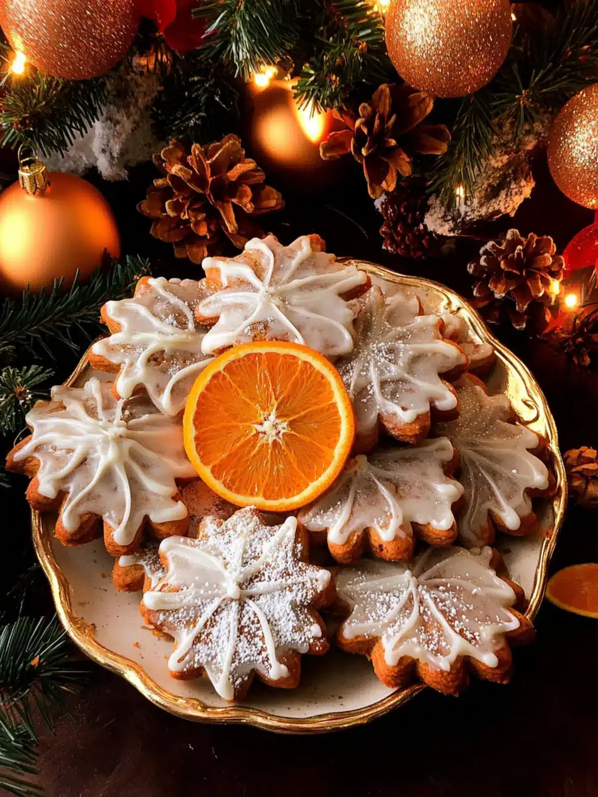 Orange Clove Christmas Cookies