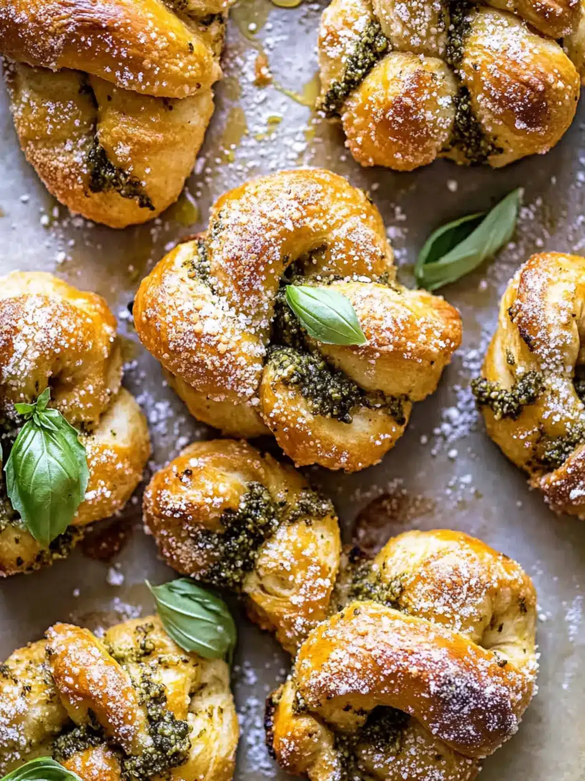 Mouthwatering Pesto Cheese Garlic Butter Soft Pretzel Knots 2 Pesto Cheese Garlic Butter Soft Pretzel Knots