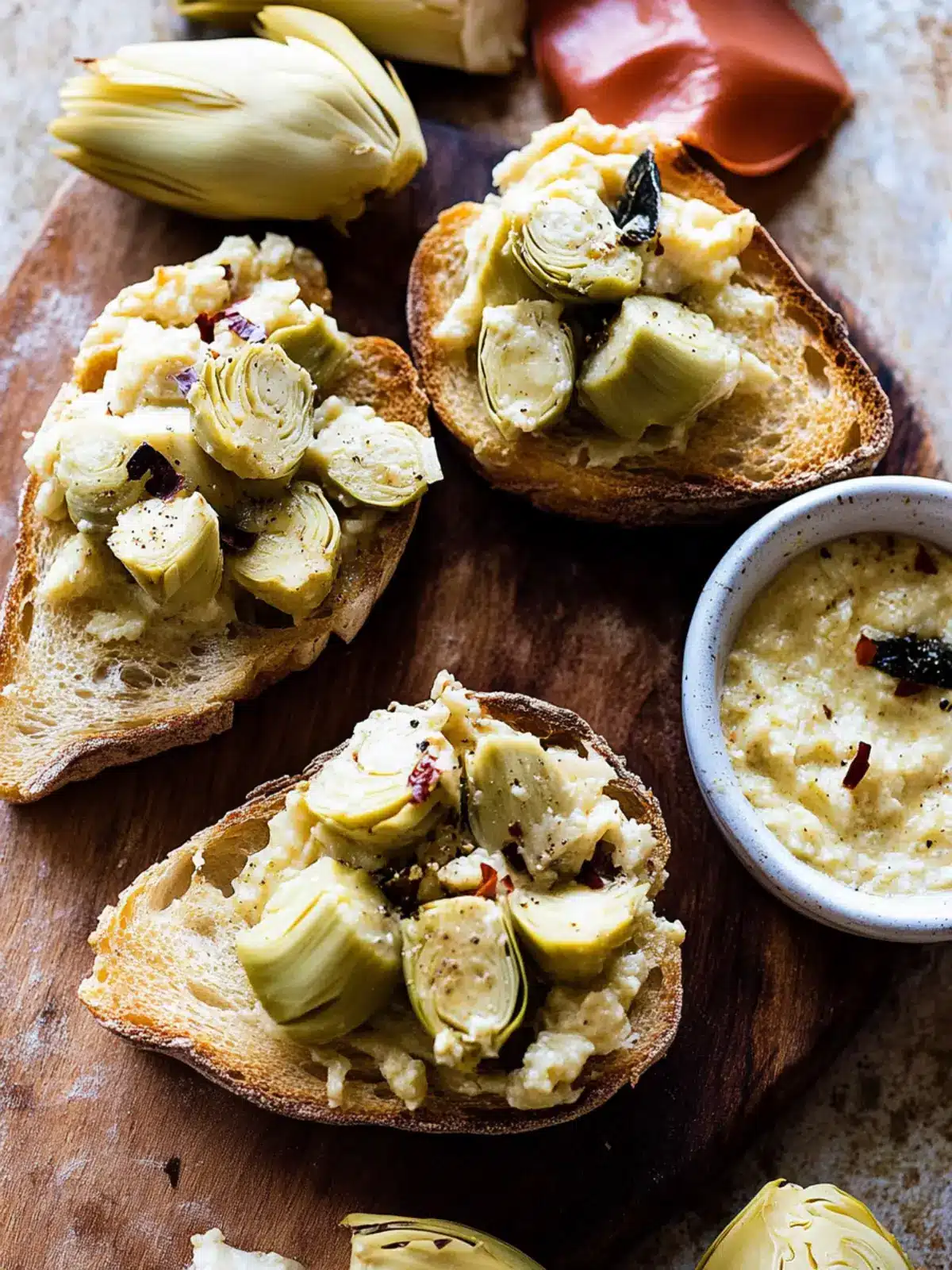 Artichoke Bruschetta