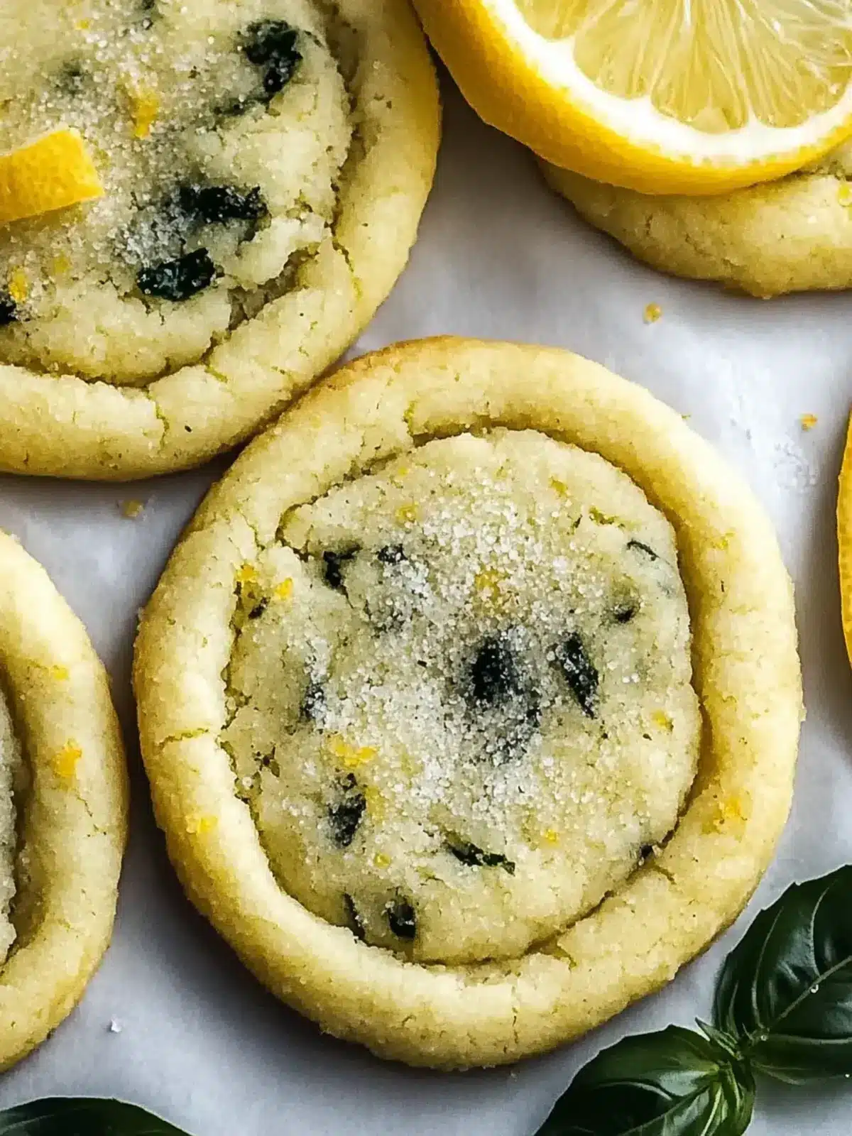 Zesty Lemon Basil Sugar Cookies That Brighten Your Day 3 Lemon Basil Sugar Cookies