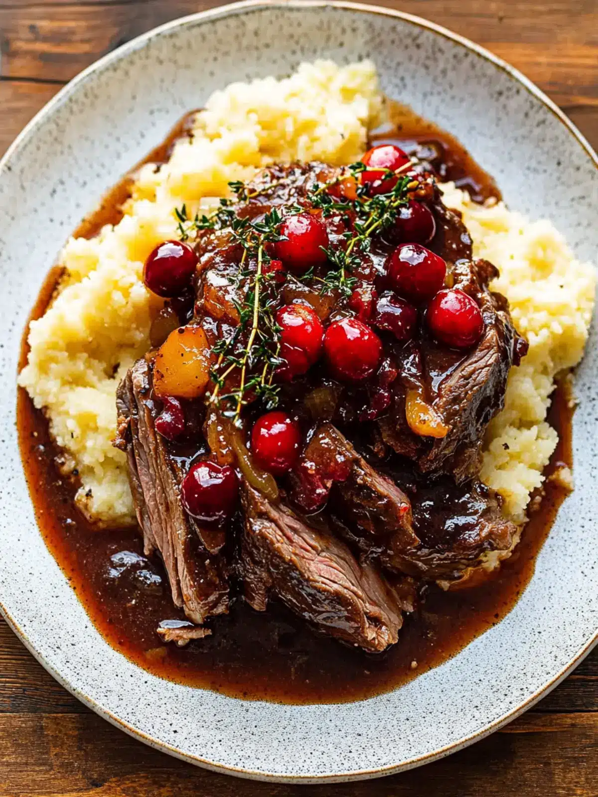 Savory Cranberry Balsamic Roast Beef for Cozy Nights 2 Cranberry Balsamic Roast Beef