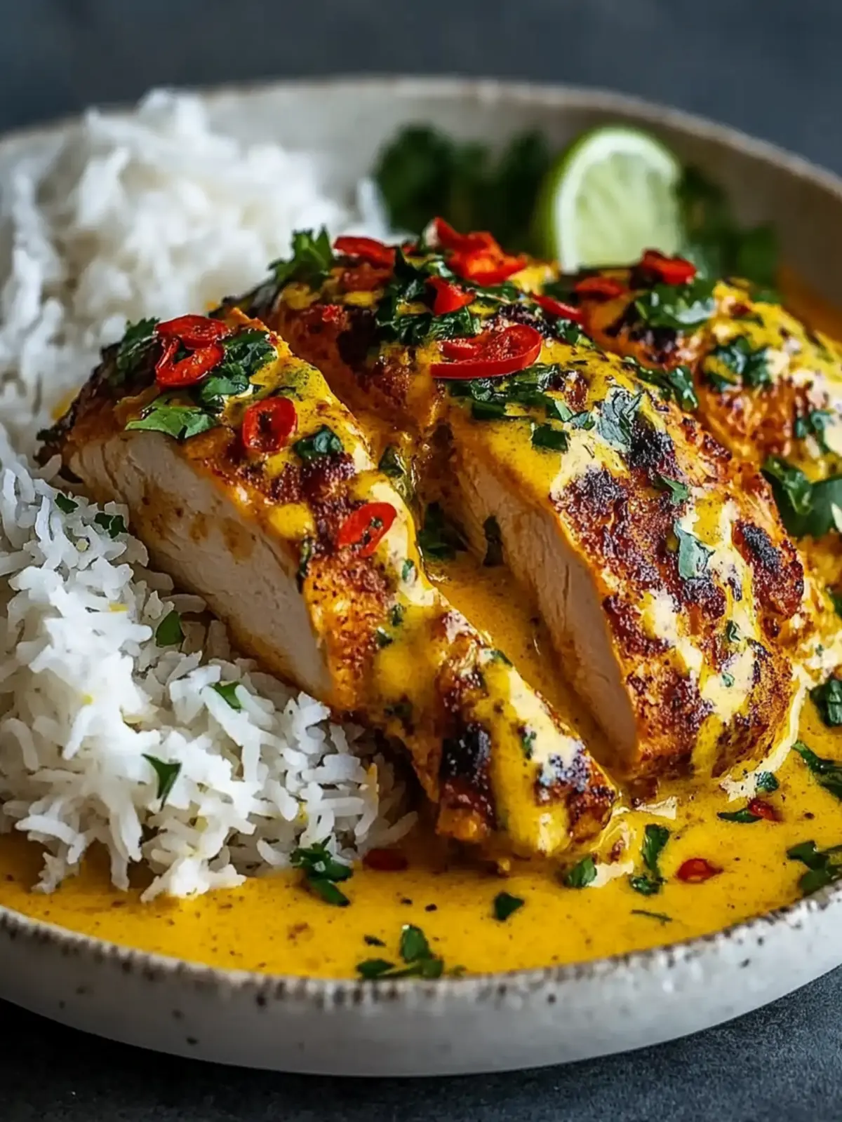 Spicy Brazilian Coconut Chicken