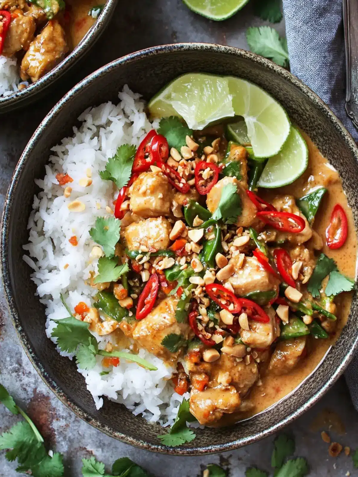 Spicy Thai Peanut Chicken