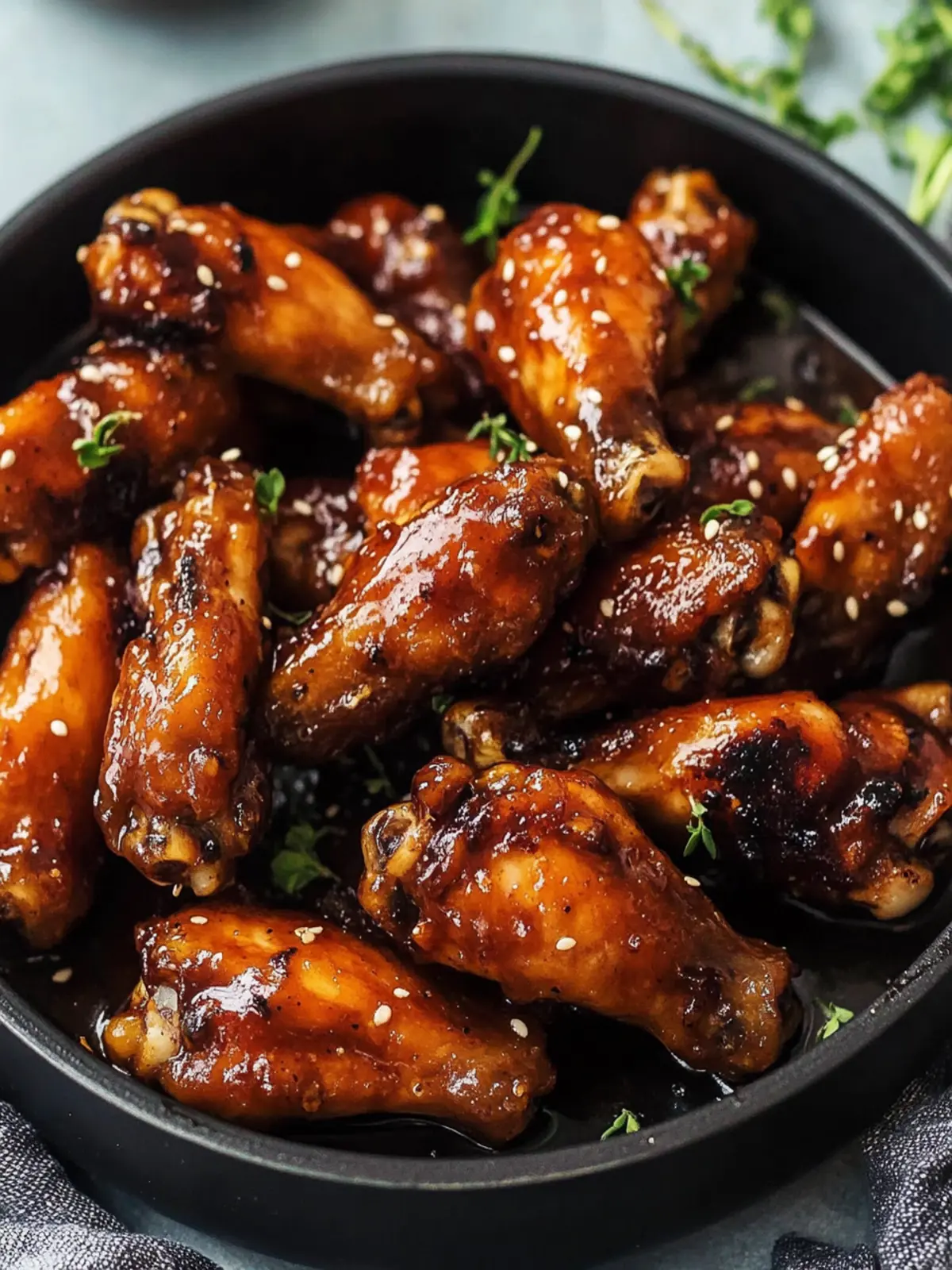 Crispy Sticky Peach Chicken Wings for Sweet Flavor Bliss 5 Sticky Peach Chicken Wings