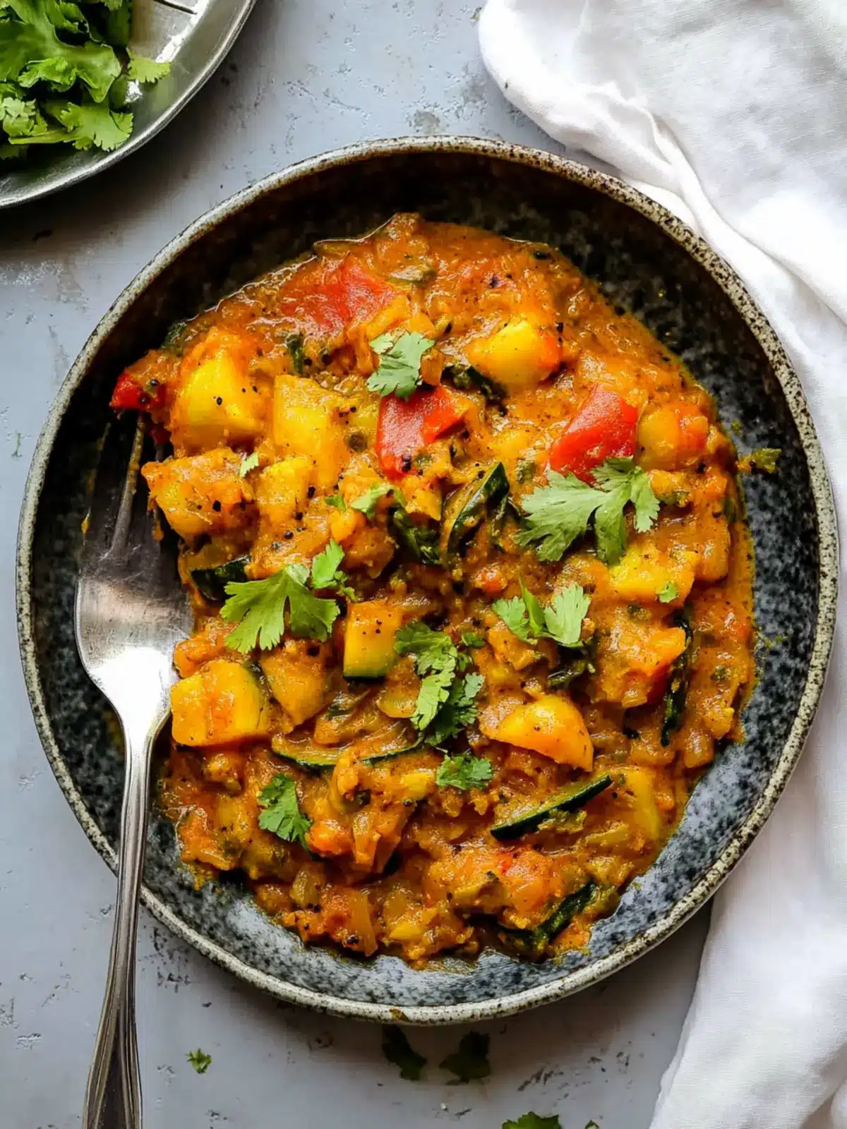 Pakistani Zucchini (Courgette) Curry