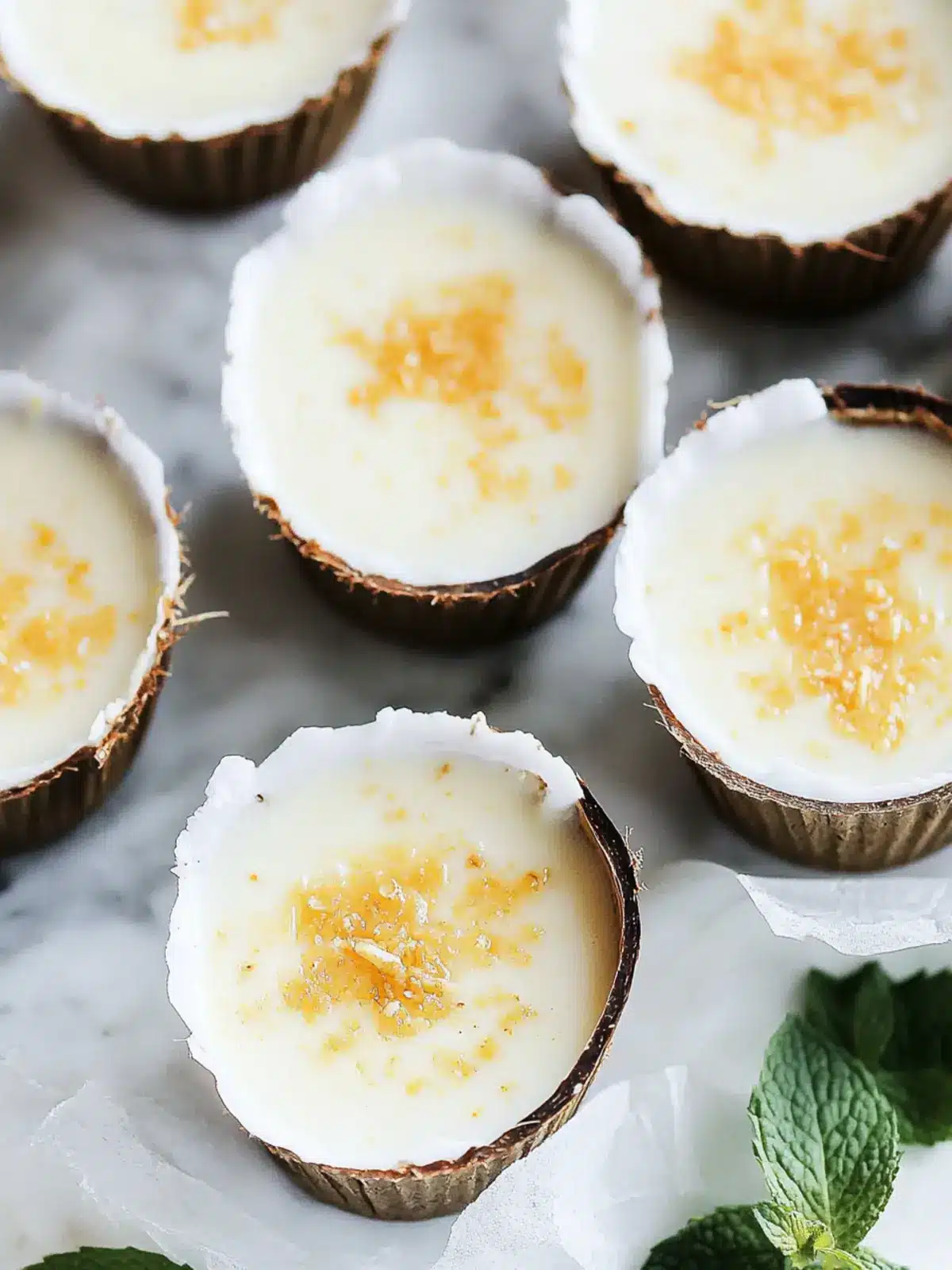 Coconut Golden Milk Cups