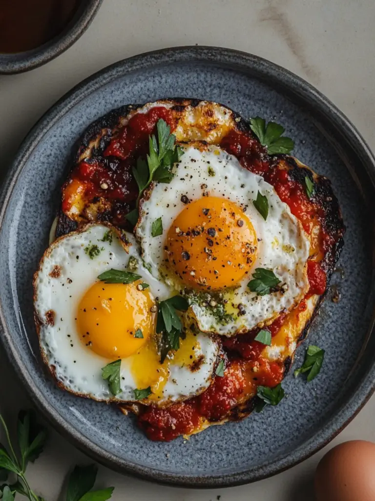 ‘Nduja & Honey Fried Eggs