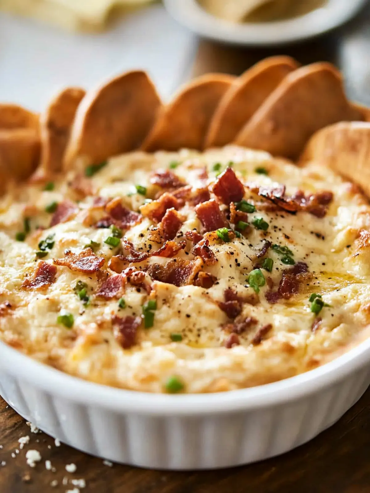 Creamy Cheese and Bacon Dip That Everyone Will Love 4 Cheese and Bacon Dip