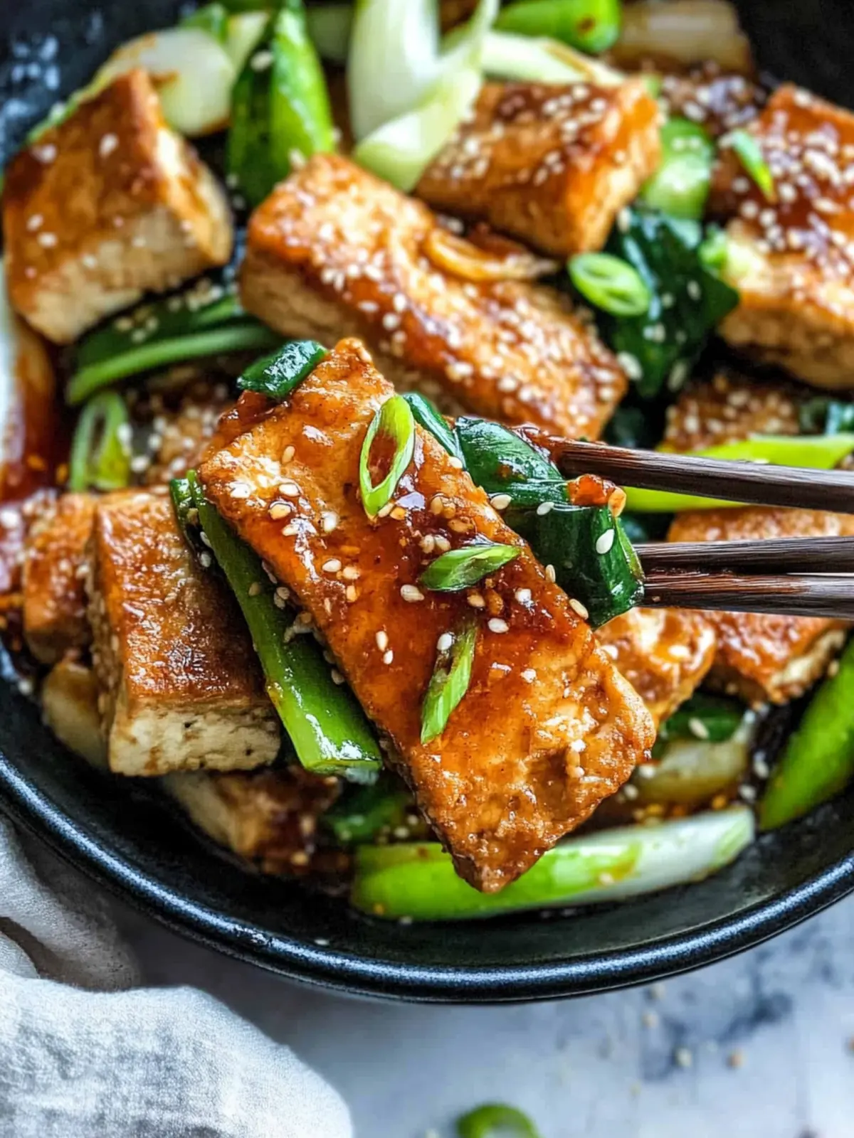 Spicy and Sweet Tofu with Bok Choy for Flavor Lovers 3 Spicy and Sweet Tofu
