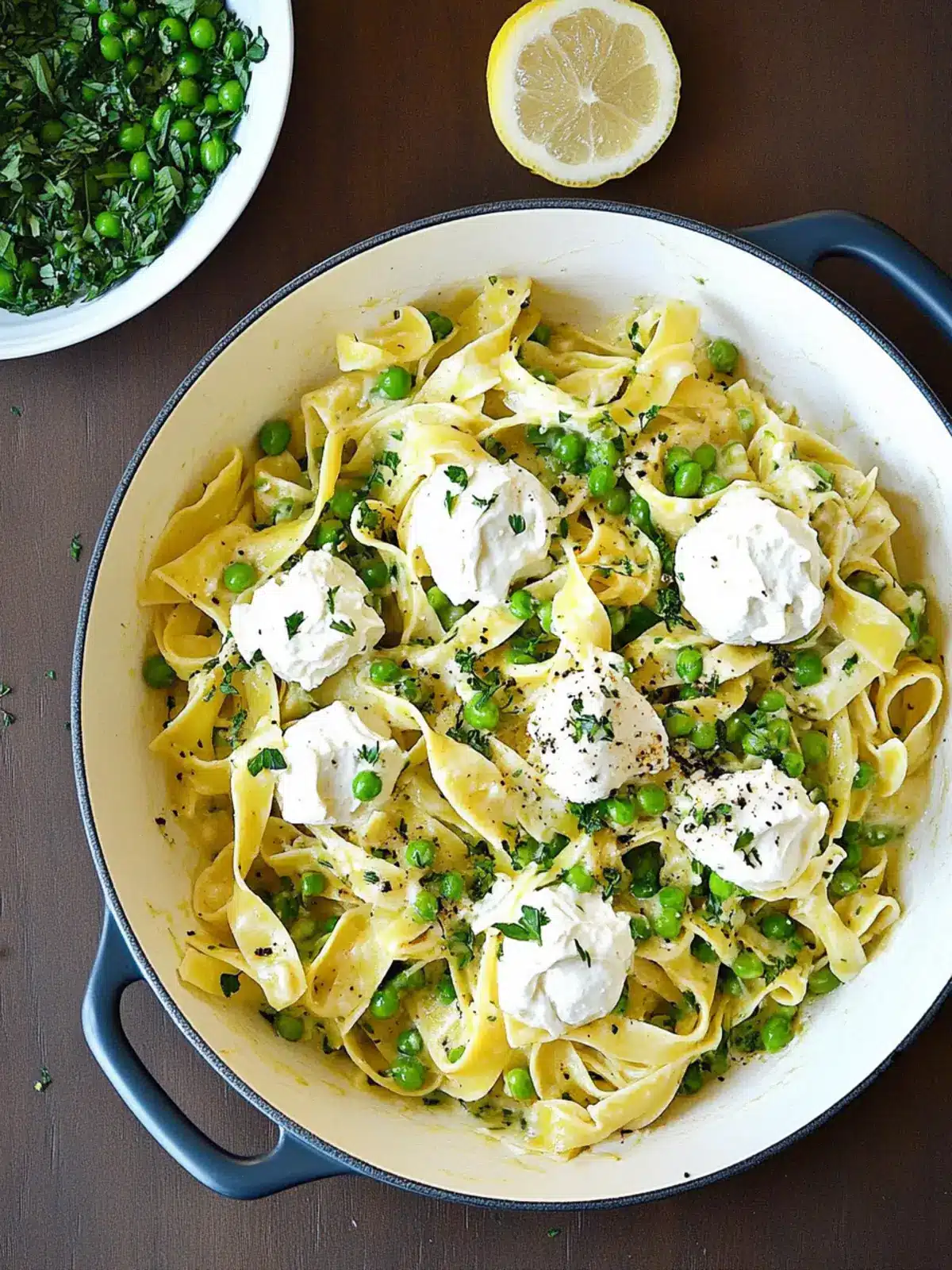 Spring Pea and Garden Herb Fettuccine for Fresh Flavor Lovers 4 Spring Pea and Garden Herb Fettuccine