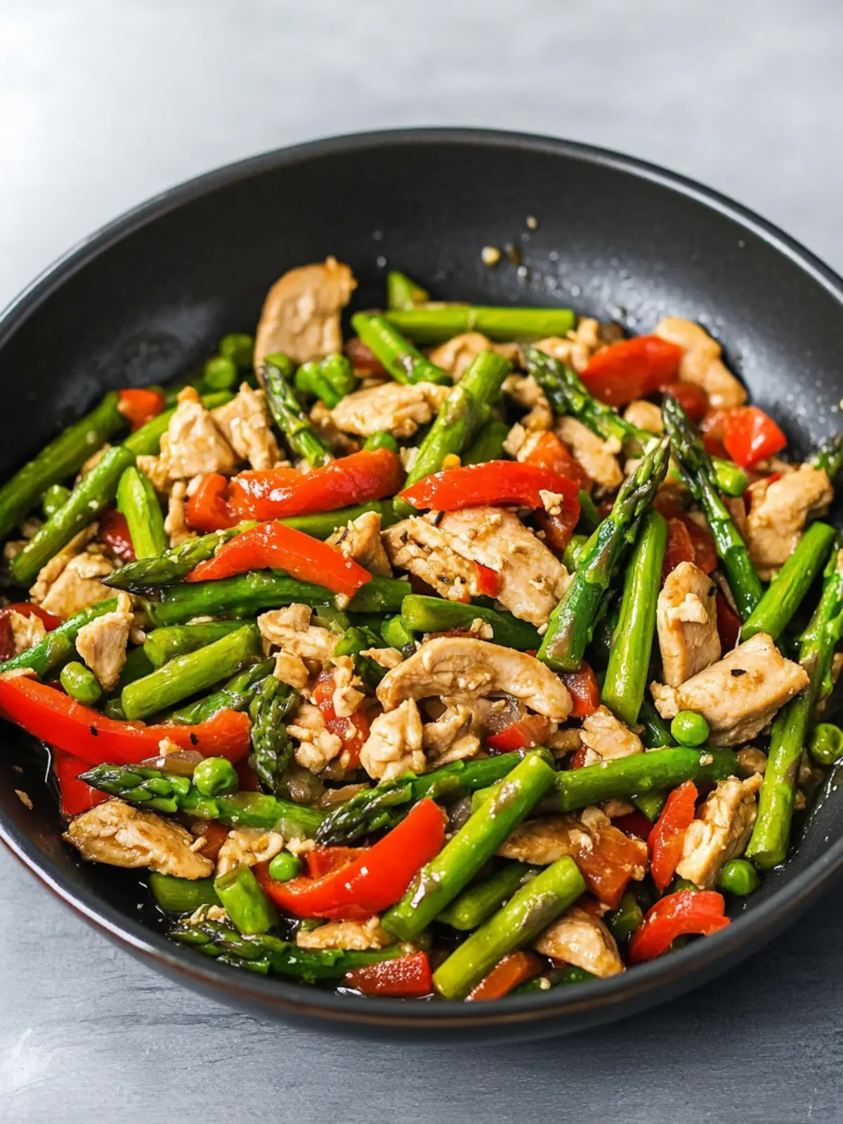One-Pan Turkey Asparagus Stir-Fry