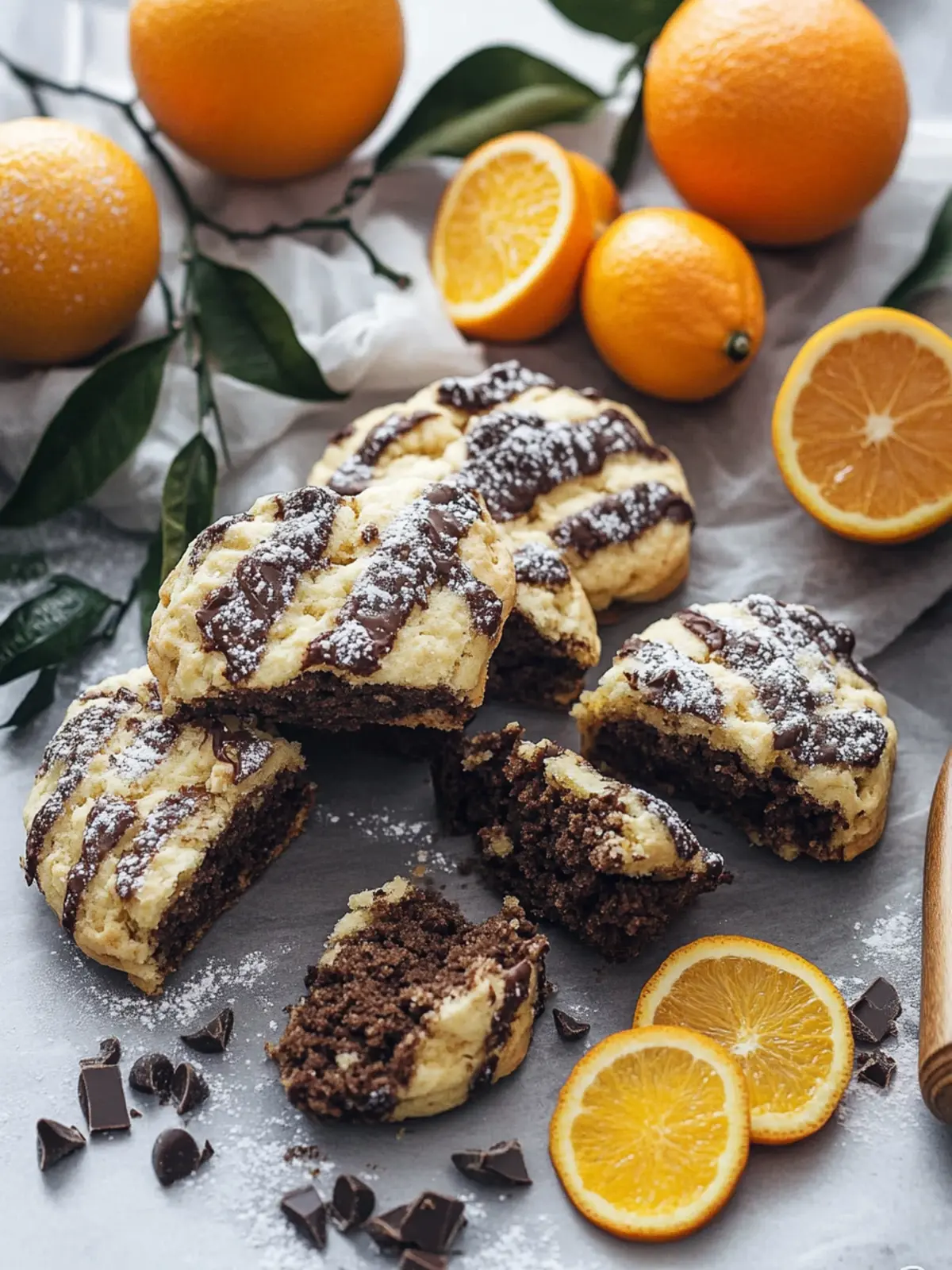 Chocolate Orange Scones