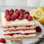 Lemon Raspberry Icebox Cake