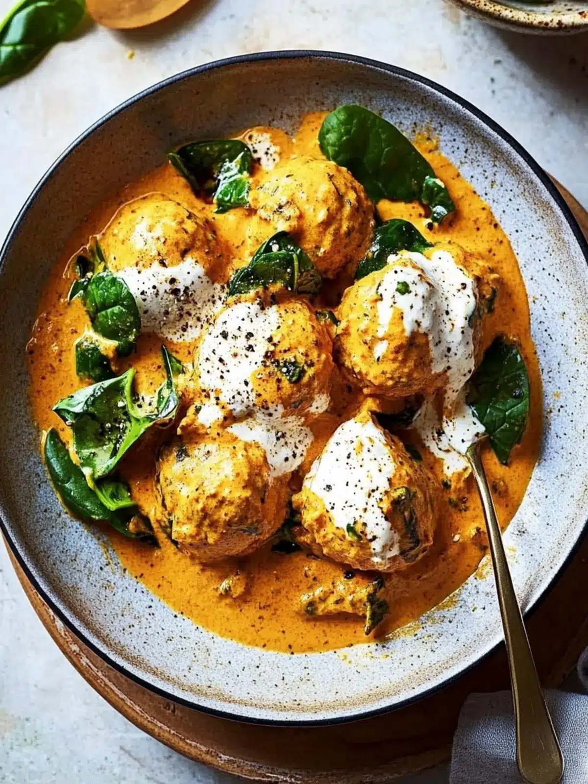 Delicious Falafel Curry with Spinach for a Cozy Night In 4 Falafel Curry with Spinach