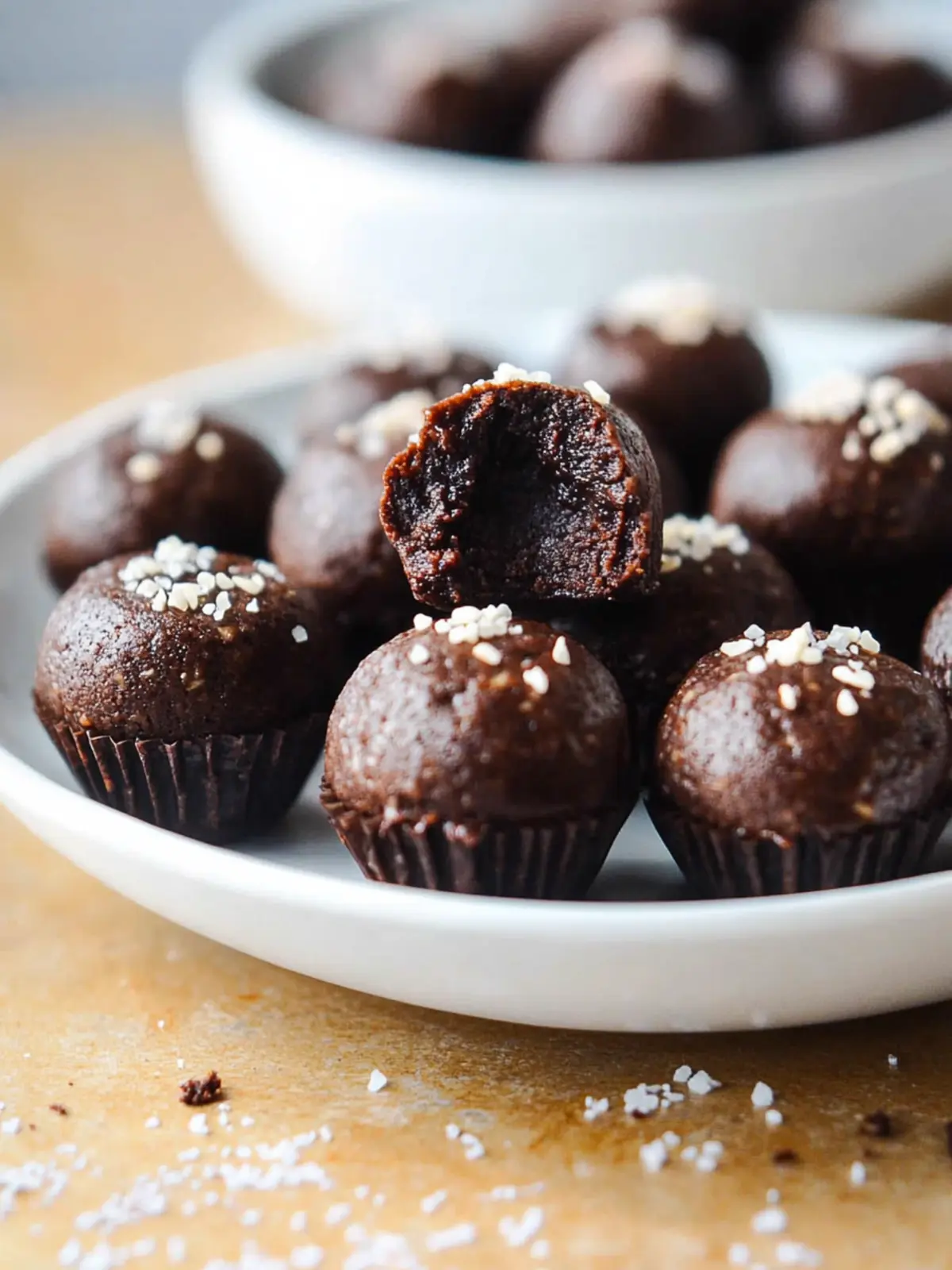 No-Bake Brownie Bites